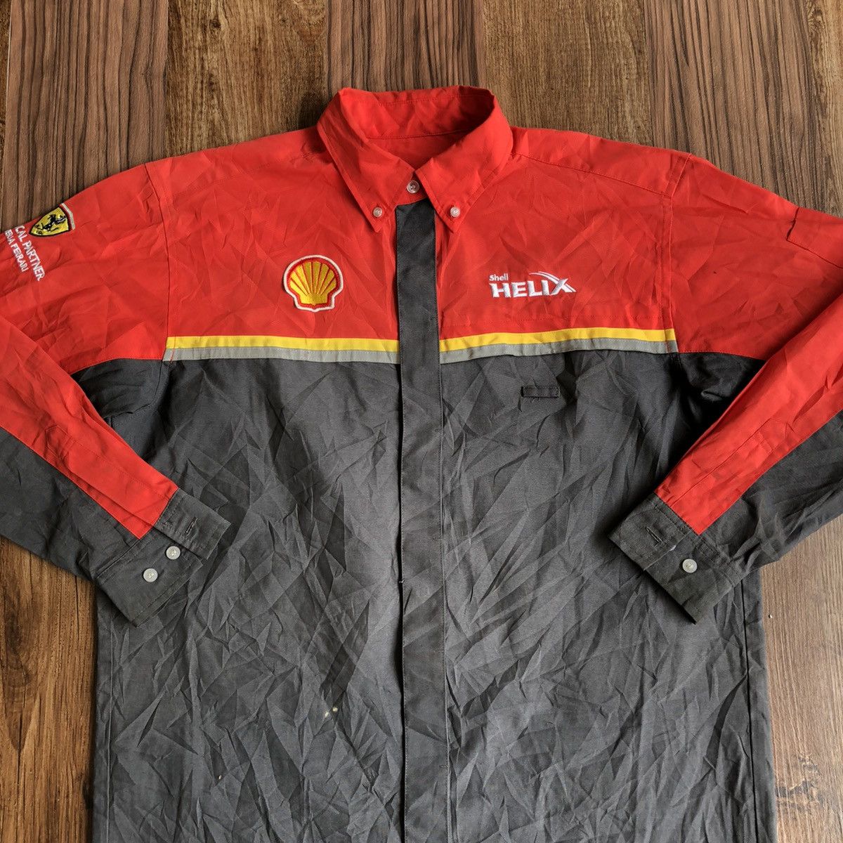 Ferrari Official Partner Ferrari Shell Shirt Button Ups Size US L / EU 52-54 / 3 - 2 Thumbnail