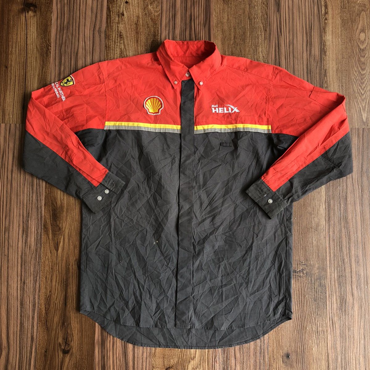 Ferrari Official Partner Ferrari Shell Shirt Button Ups Size US L / EU 52-54 / 3 - 6 Thumbnail