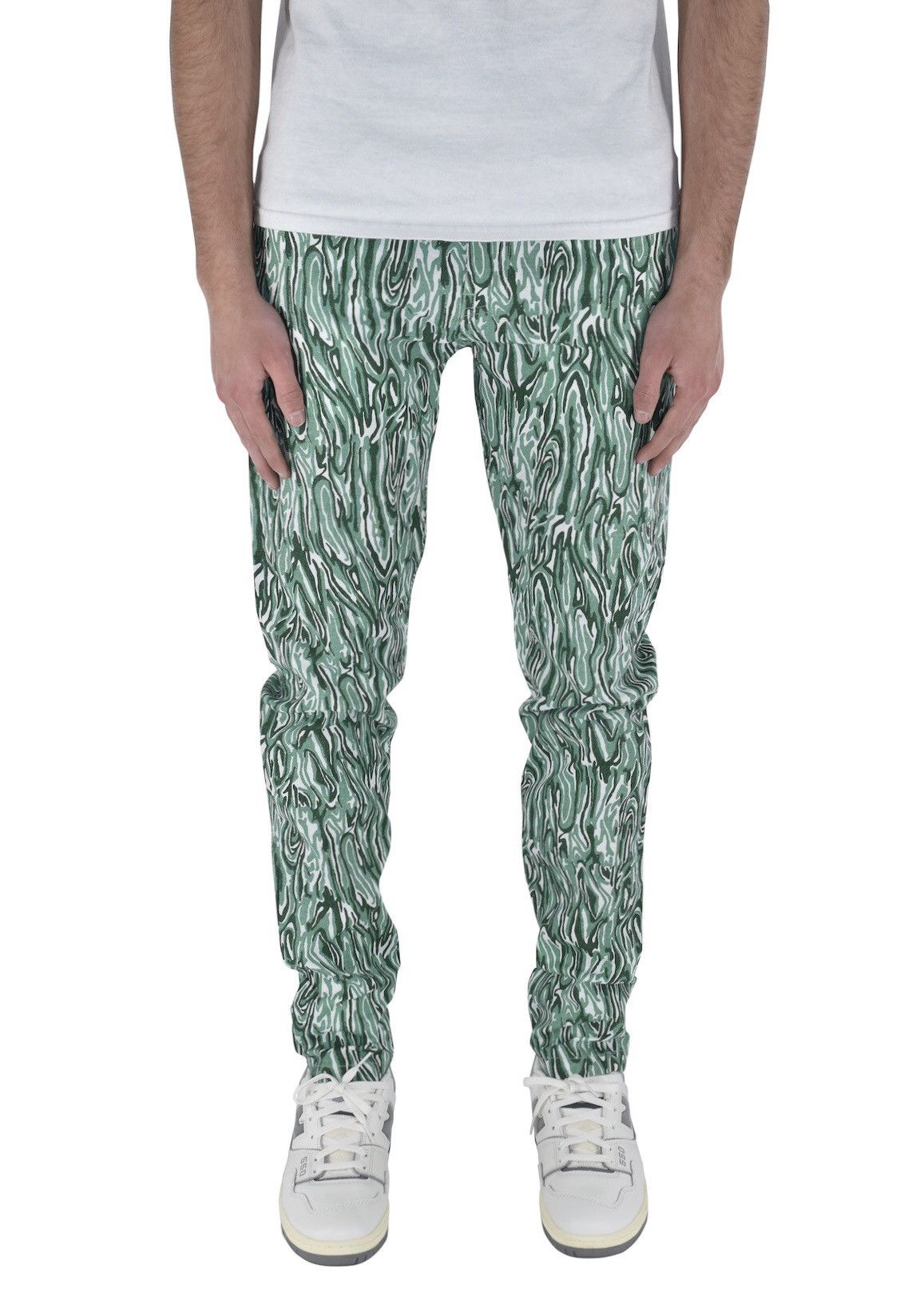 Vintage Cotton Abstract Pants Mint Size US 30 / EU 46 - 1 Thumbnail