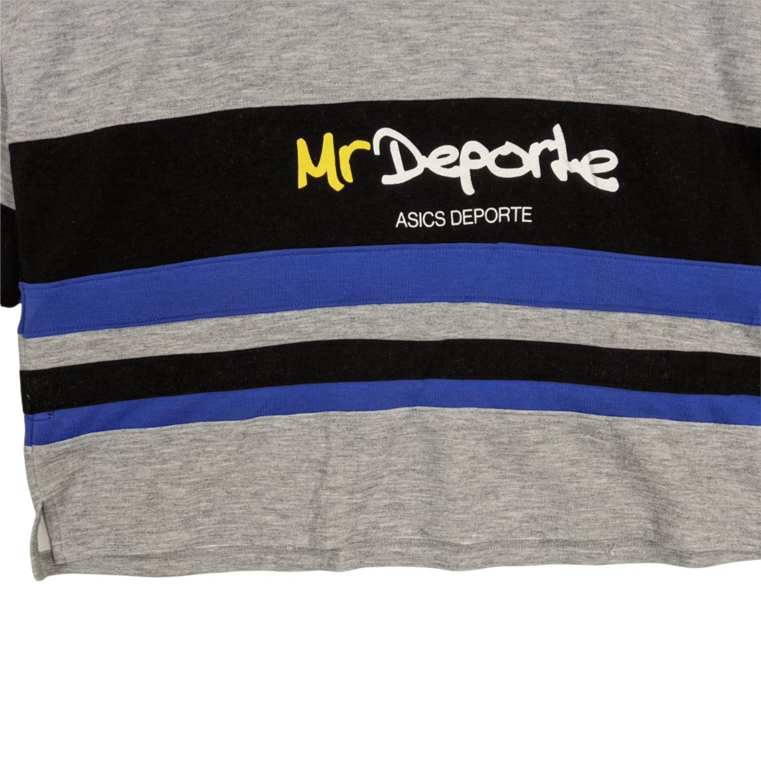 Asics × Japanese Brand 90's MR DEPORTE Asics Sportswear Hoodie Size US XXL / EU 58 / 5 - 5 Thumbnail