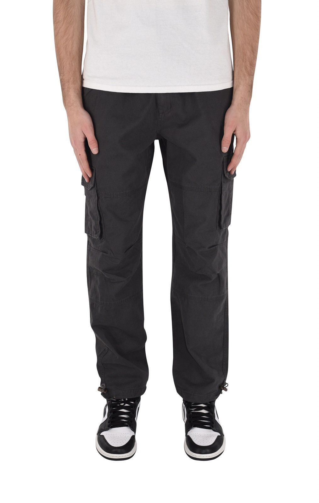 Japanese Brand Vintage Cargo Pants Grey Size US 30 / EU 46 - 1 Thumbnail