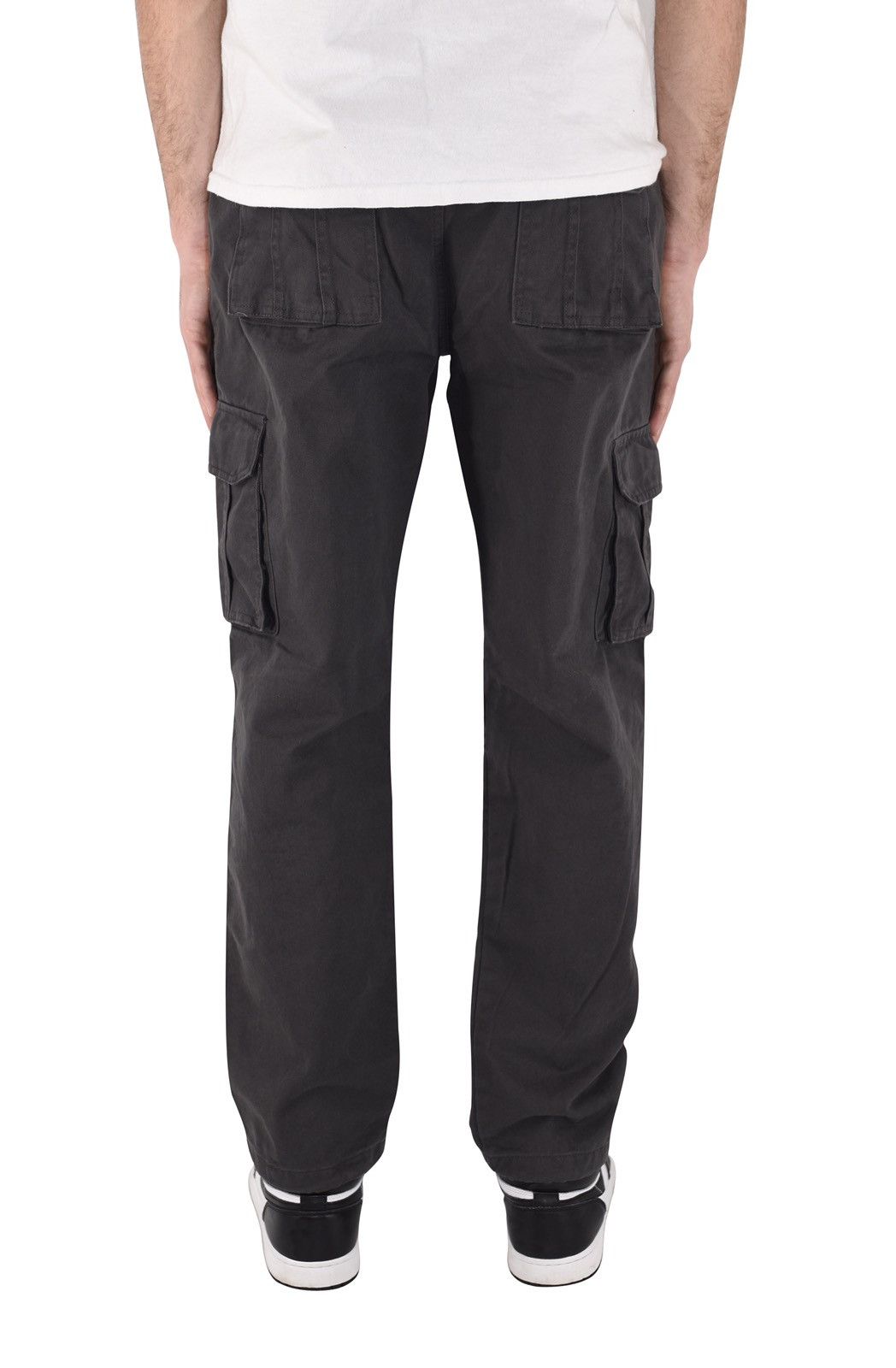 Japanese Brand Vintage Cargo Pants Grey Size US 30 / EU 46 - 3 Thumbnail