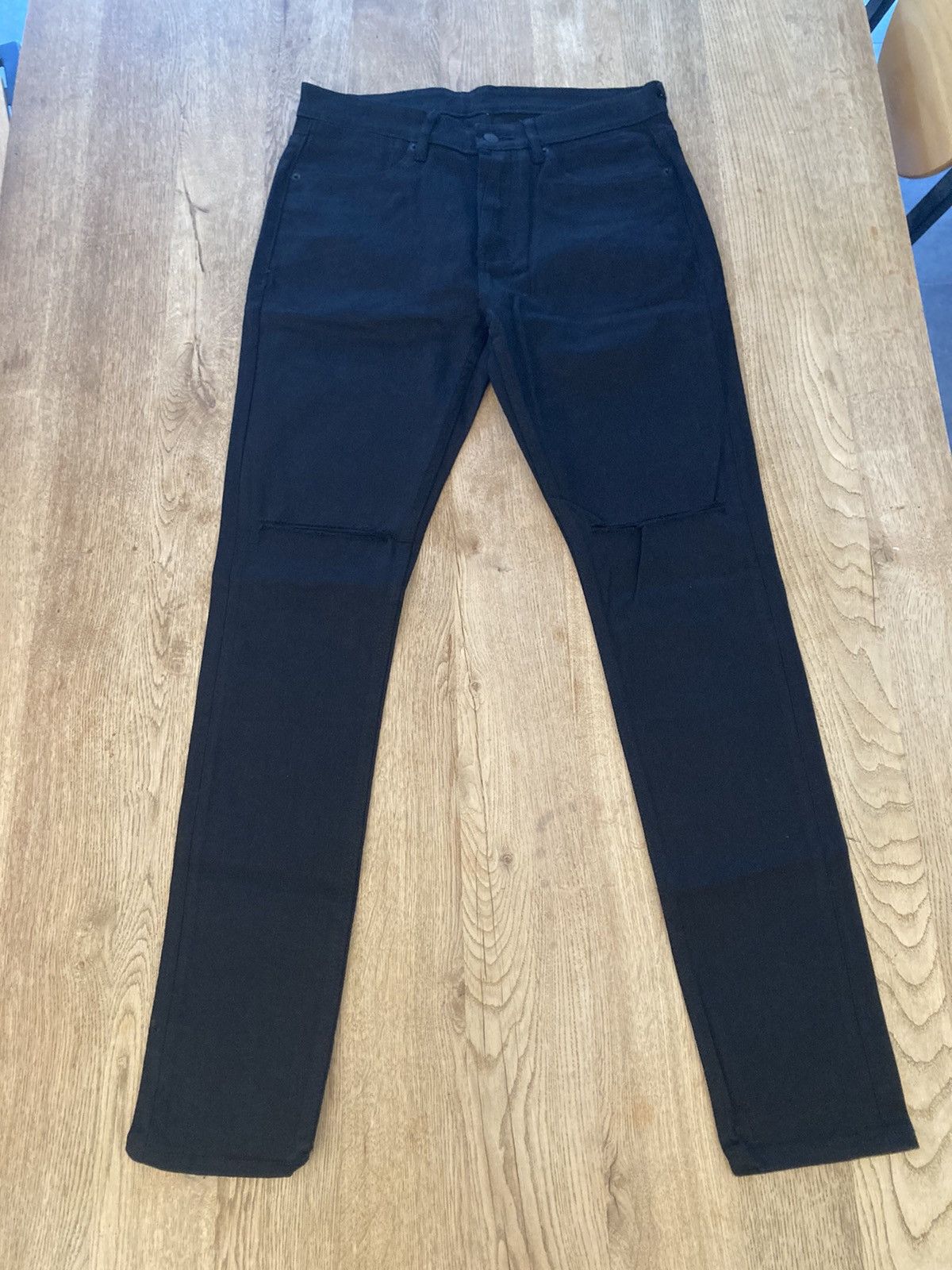 Ksubi Van Winkle Ace Black Slice skinny jeans Size US 34 / EU 50 - 2 Thumbnail