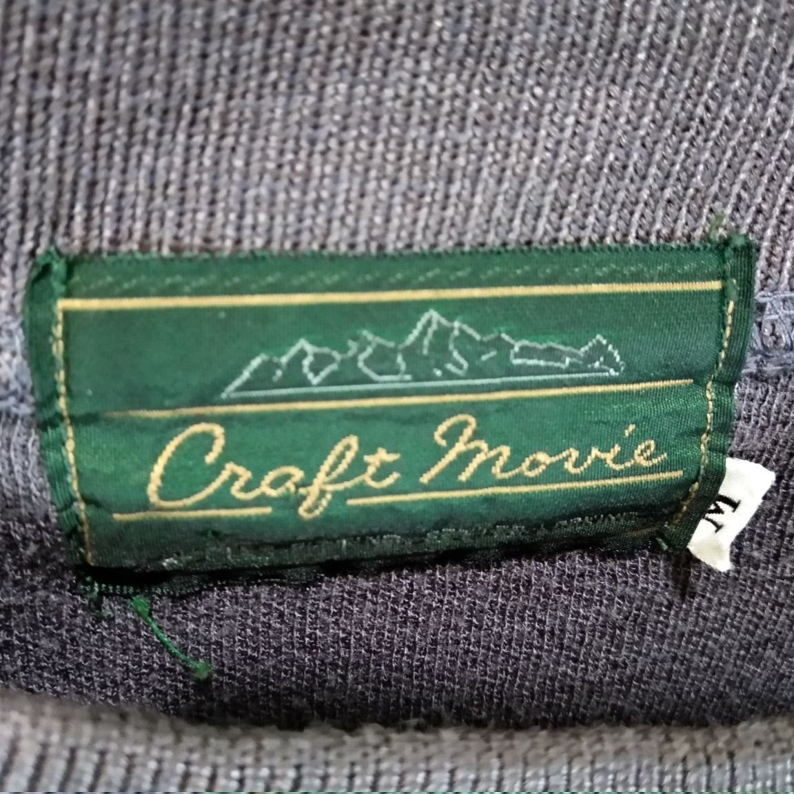 Japanese Brand × Vintage Vintage 80's CRAFT MOVIE Embroidered Big Image Sweatshirts Size US M / EU 48-50 / 2 - 9 Thumbnail