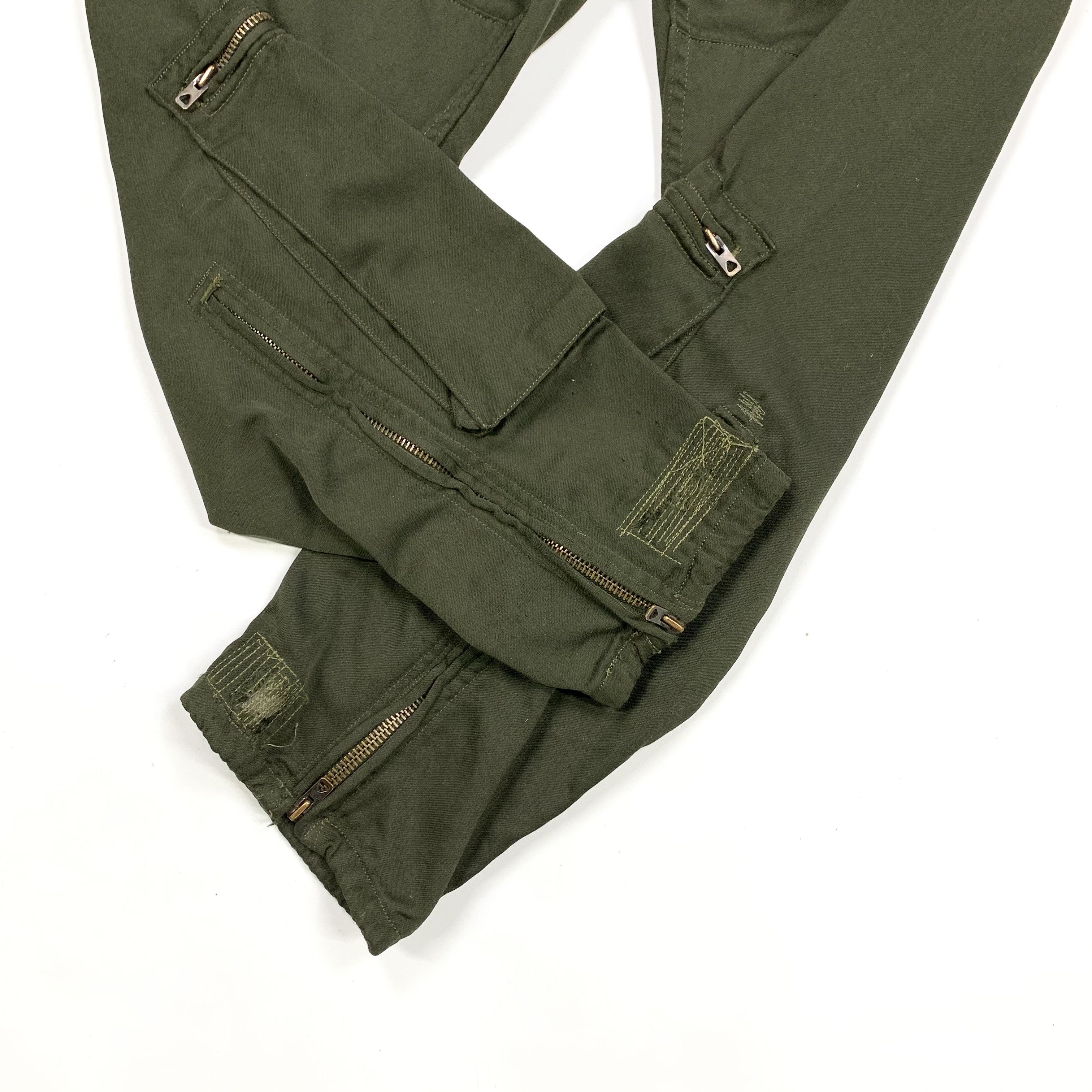 Kapital × Kapital Kountry Reconstructed Military Bum Zip Cargo Pants (Fits Most) Size US 32 / EU 48 - 6 Thumbnail