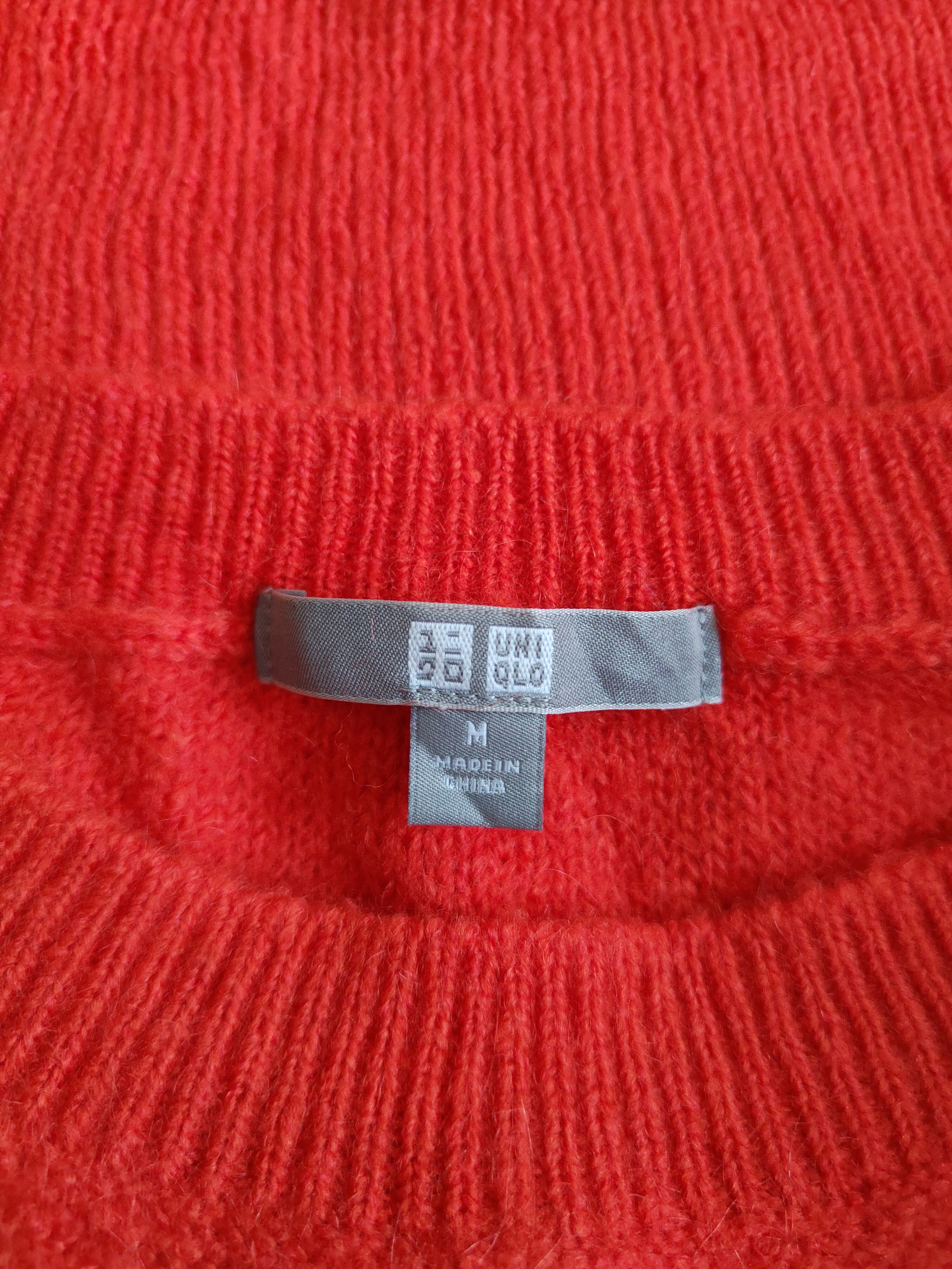 Japanese Brand × Uniqlo Uniqlo Orange Knitwear Sweatshirt #5487 Size S / US 4 / IT 40 - 11 Thumbnail