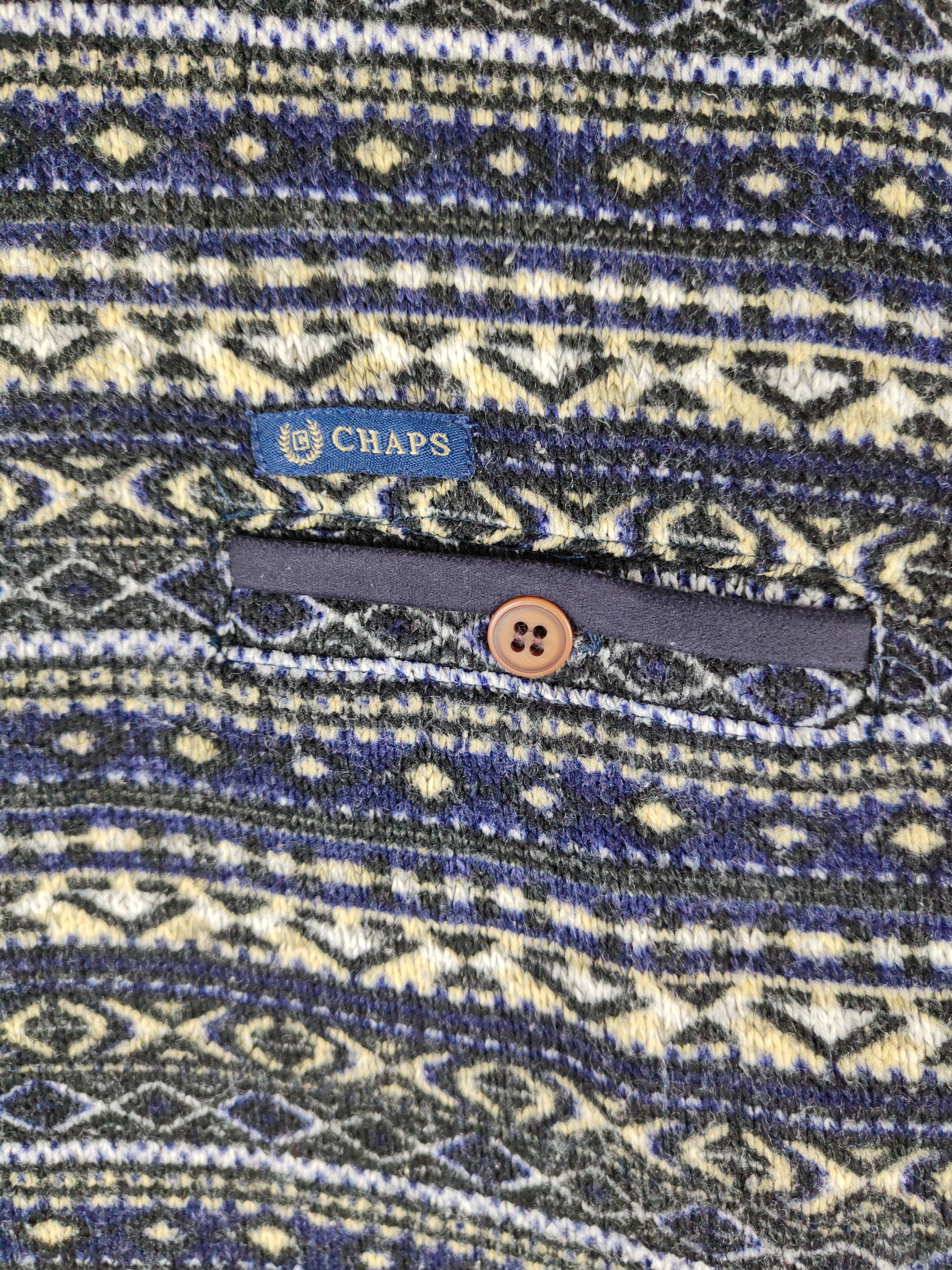 Chaps × Chaps Ralph Lauren × Other Chaps Dark Blue Knitwear Sweatshirt #5490 Size US L / EU 52-54 / 3 - 5 Thumbnail