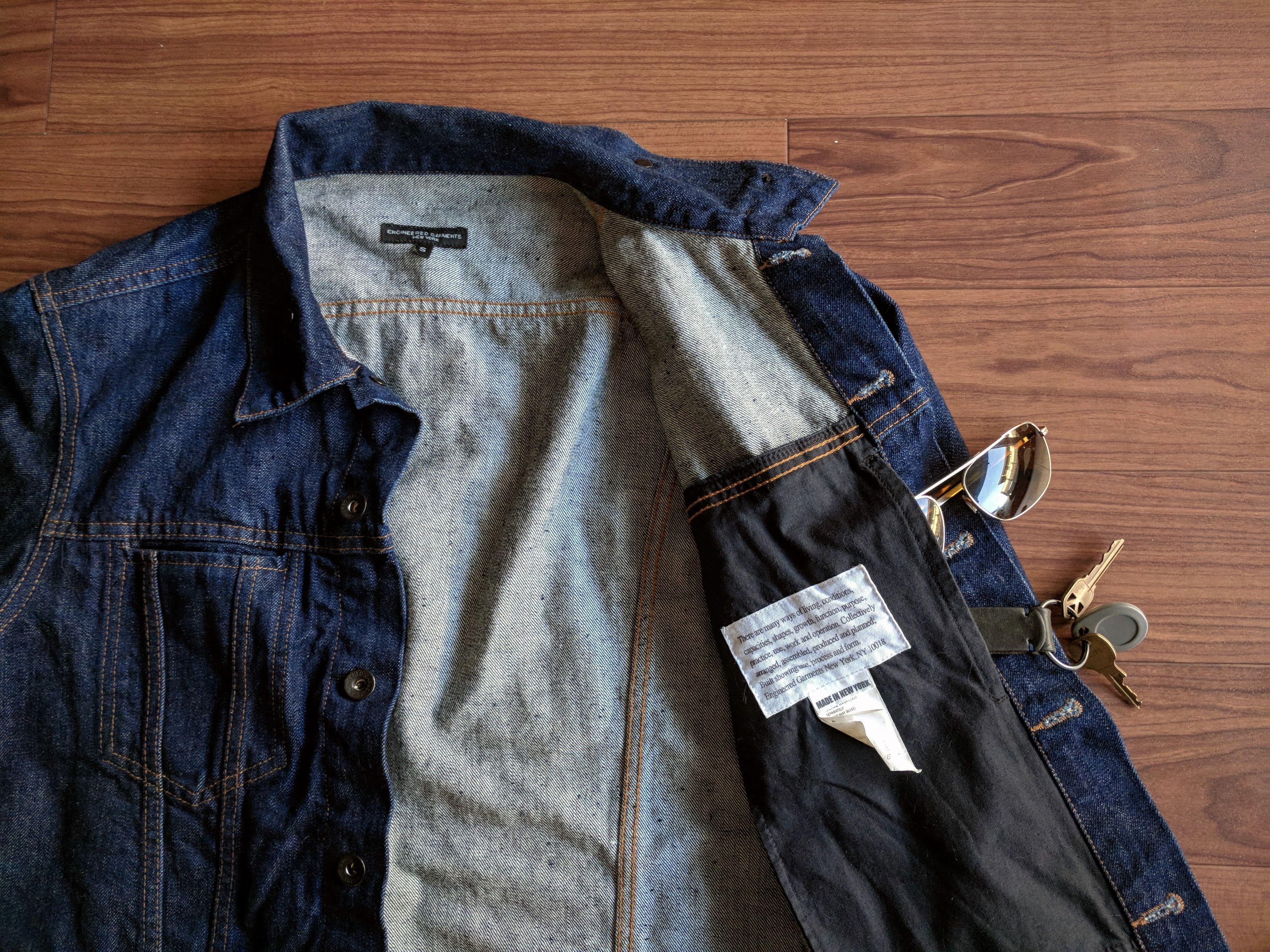 Engineered Garments Engineered Garments Type 5 Jean Jacket Size US S / EU 44-46 / 1 - 3 Thumbnail