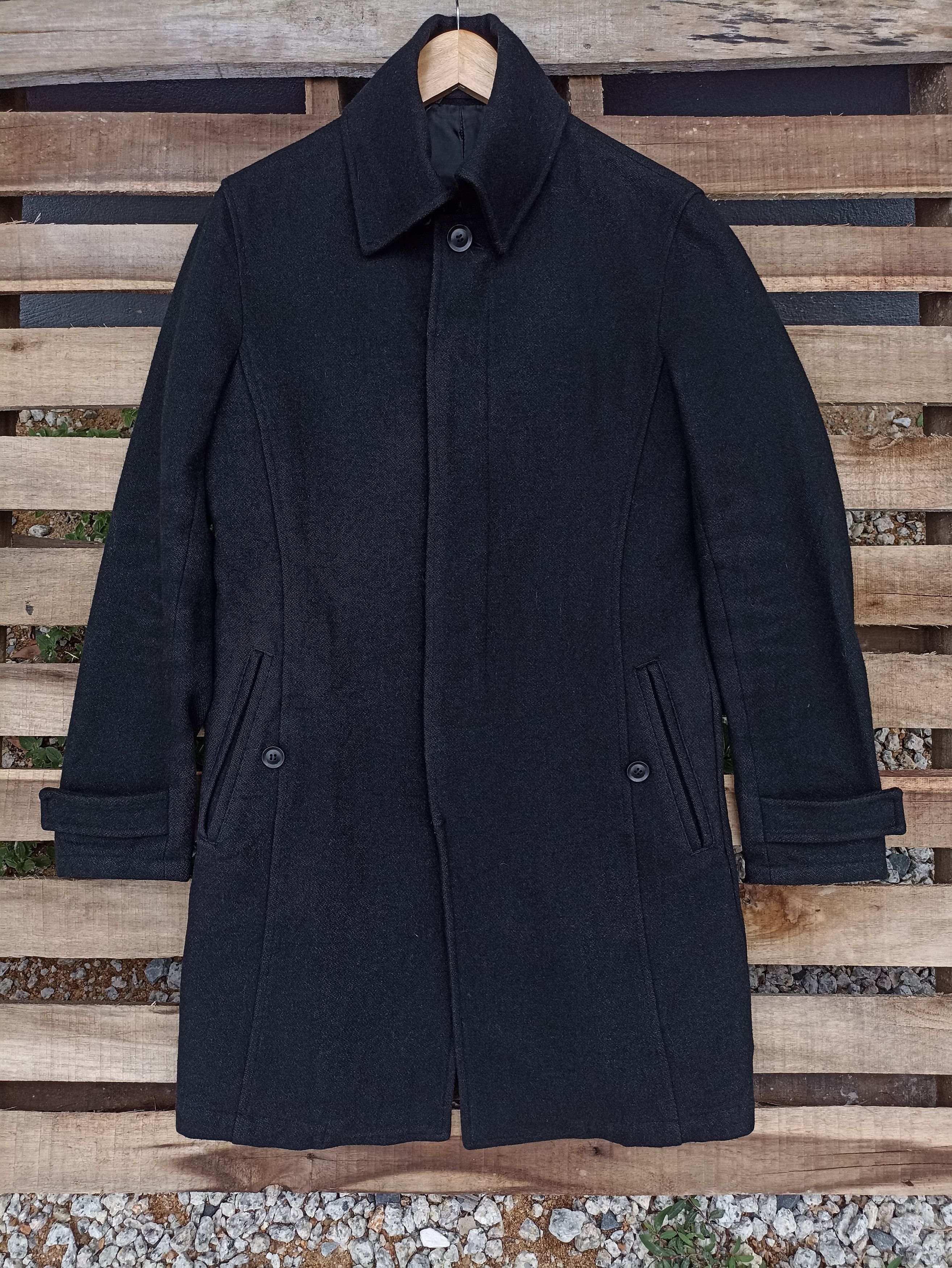 Designer × Katharine Hamnett London × Vintage Hamnett Coat Wool Size M / US 6-8 / IT 42-44 - 1 Thumbnail