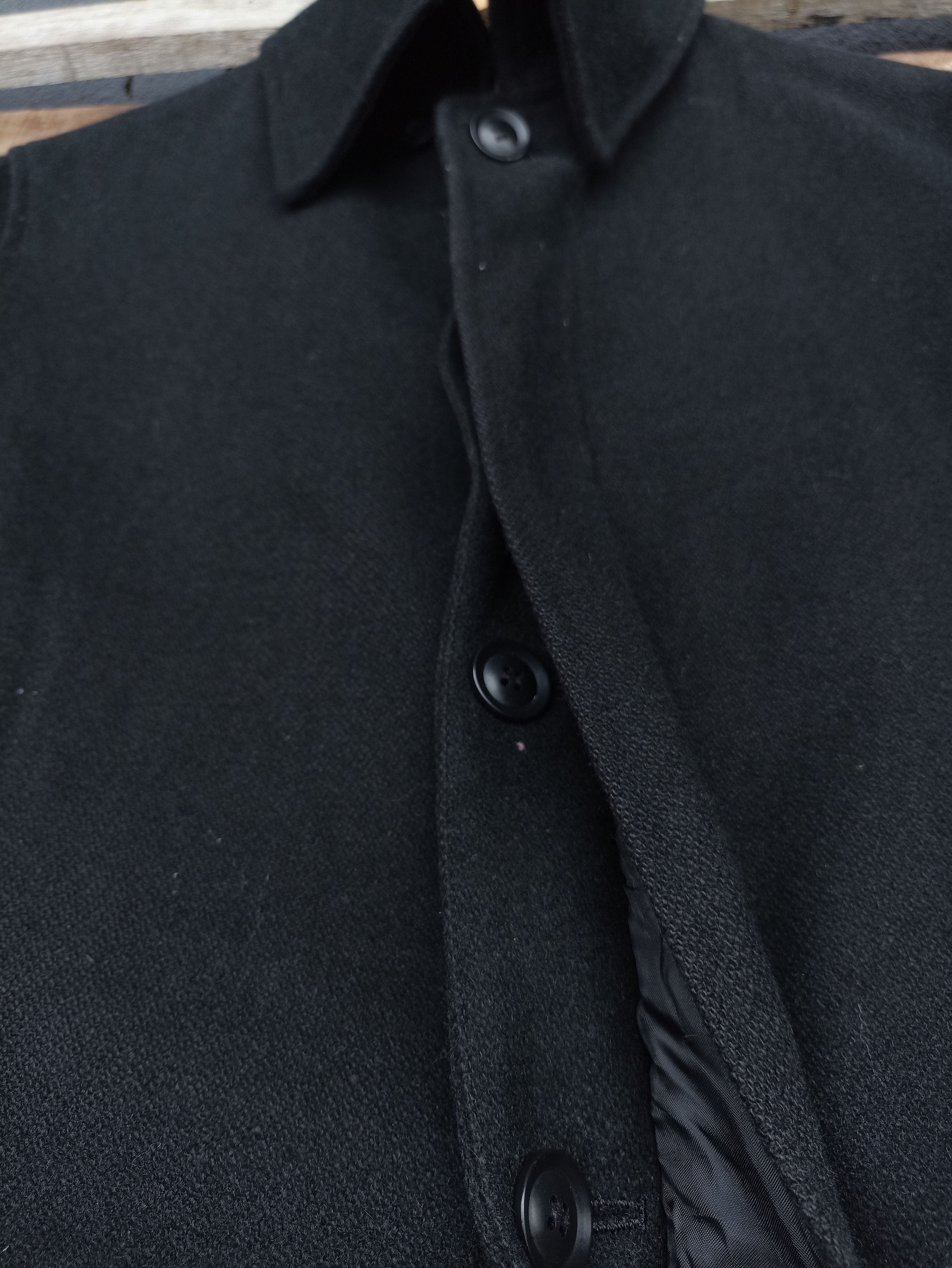 Designer × Katharine Hamnett London × Vintage Hamnett Coat Wool Size M / US 6-8 / IT 42-44 - 3 Thumbnail
