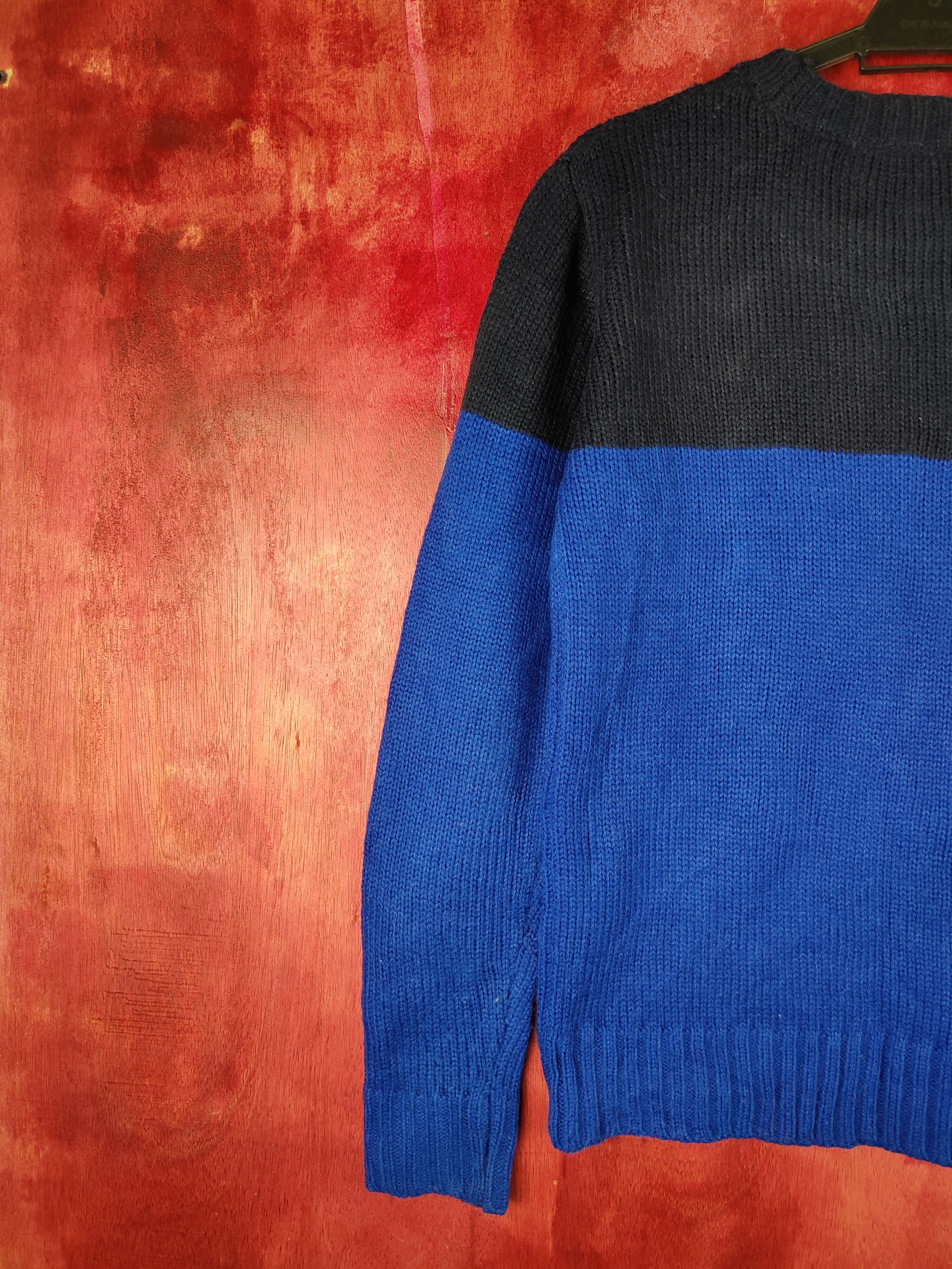 Japanese Brand × Other Bling Leads Dark Blue Knitwear sweatshirt #5496 Size US M / EU 48-50 / 2 - 8 Thumbnail