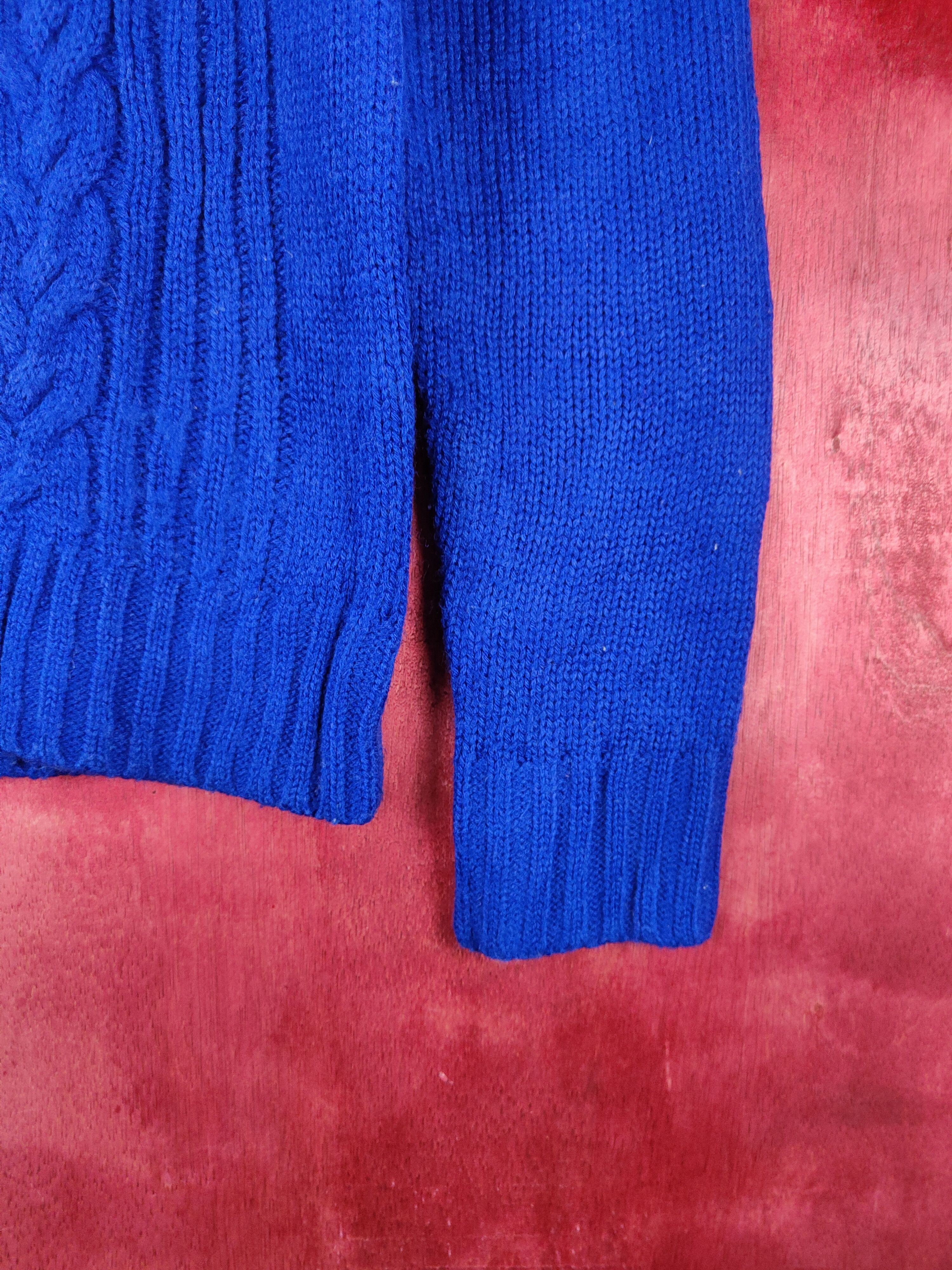 Japanese Brand × Other Bling Leads Dark Blue Knitwear sweatshirt #5496 Size US M / EU 48-50 / 2 - 6 Thumbnail