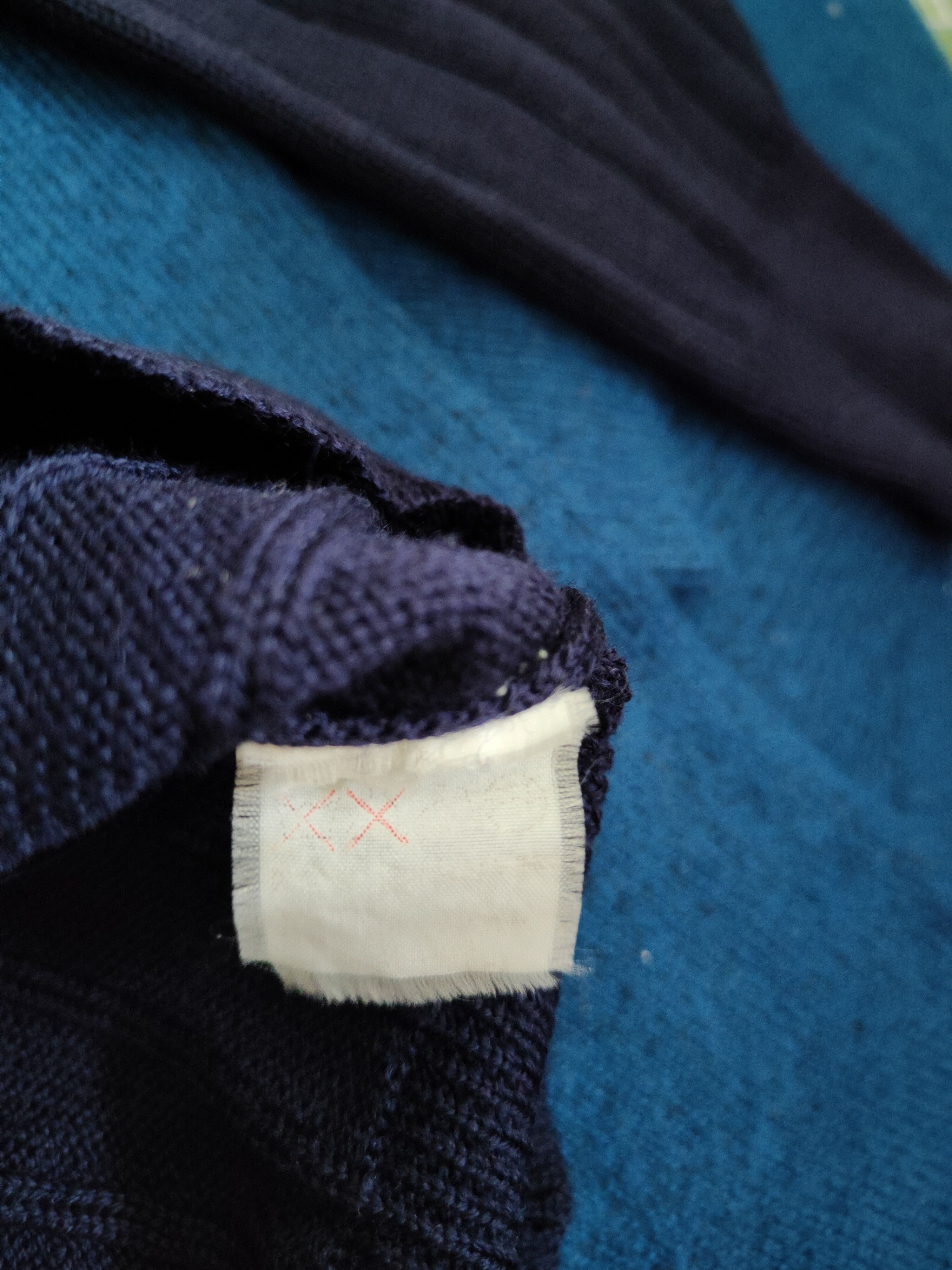 Japanese Brand × Vintage Lynx vintage Dark Blue Knitwear Sweatshirt #5488 Size US L / EU 52-54 / 3 - 11 Thumbnail