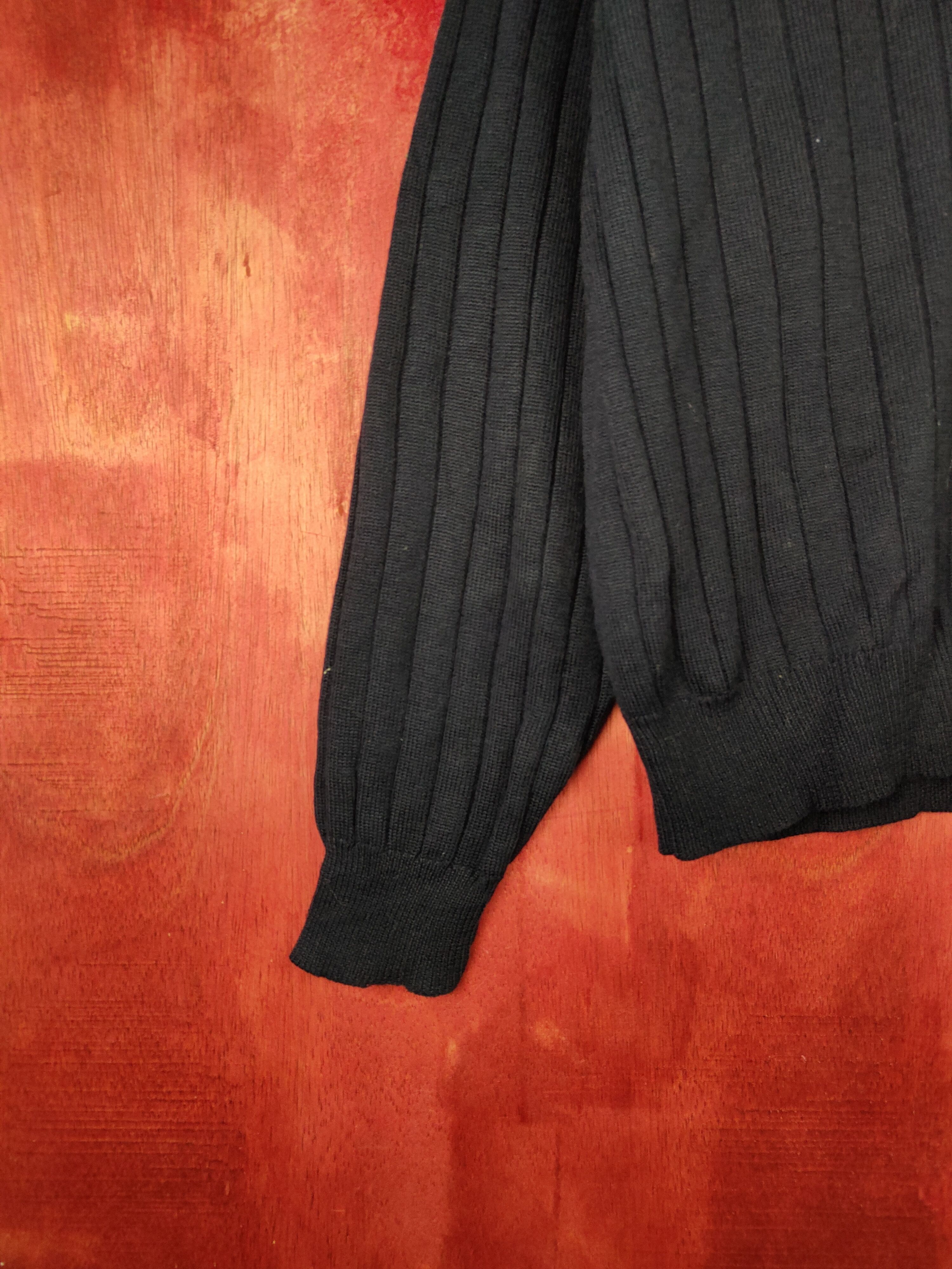 Japanese Brand × Vintage Lynx vintage Dark Blue Knitwear Sweatshirt #5488 Size US L / EU 52-54 / 3 - 5 Thumbnail