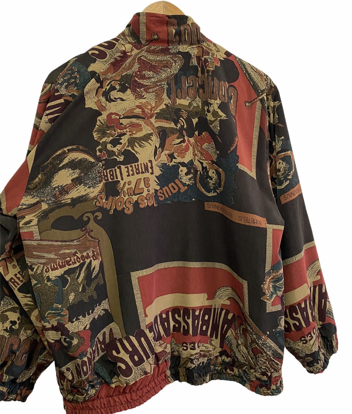 Japanese Brand 🔥Vintage Rometeus Enterokinius Silk Print Inspire Hermes Size US M / EU 48-50 / 2 - 5 Thumbnail