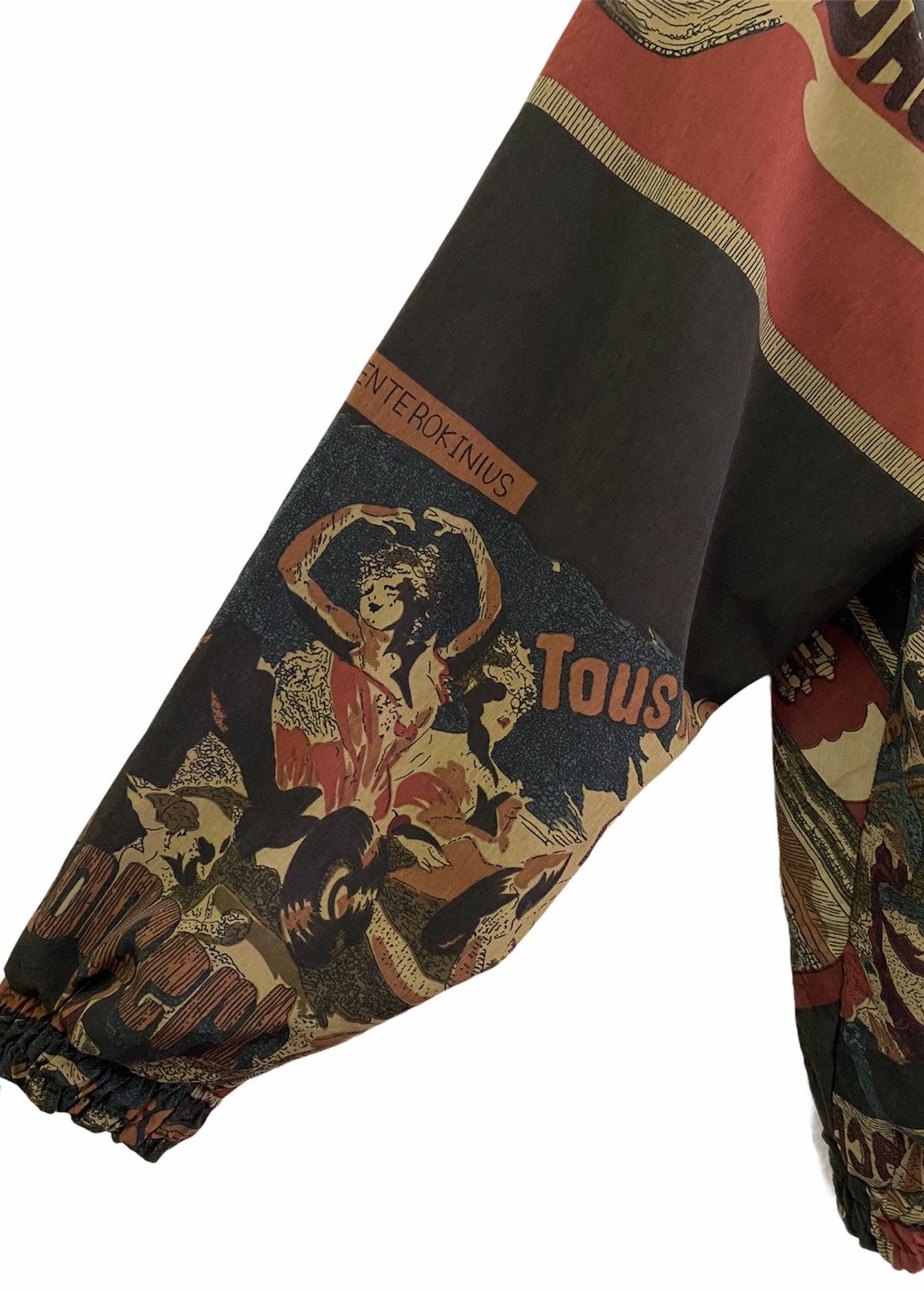Japanese Brand 🔥Vintage Rometeus Enterokinius Silk Print Inspire Hermes Size US M / EU 48-50 / 2 - 6 Thumbnail