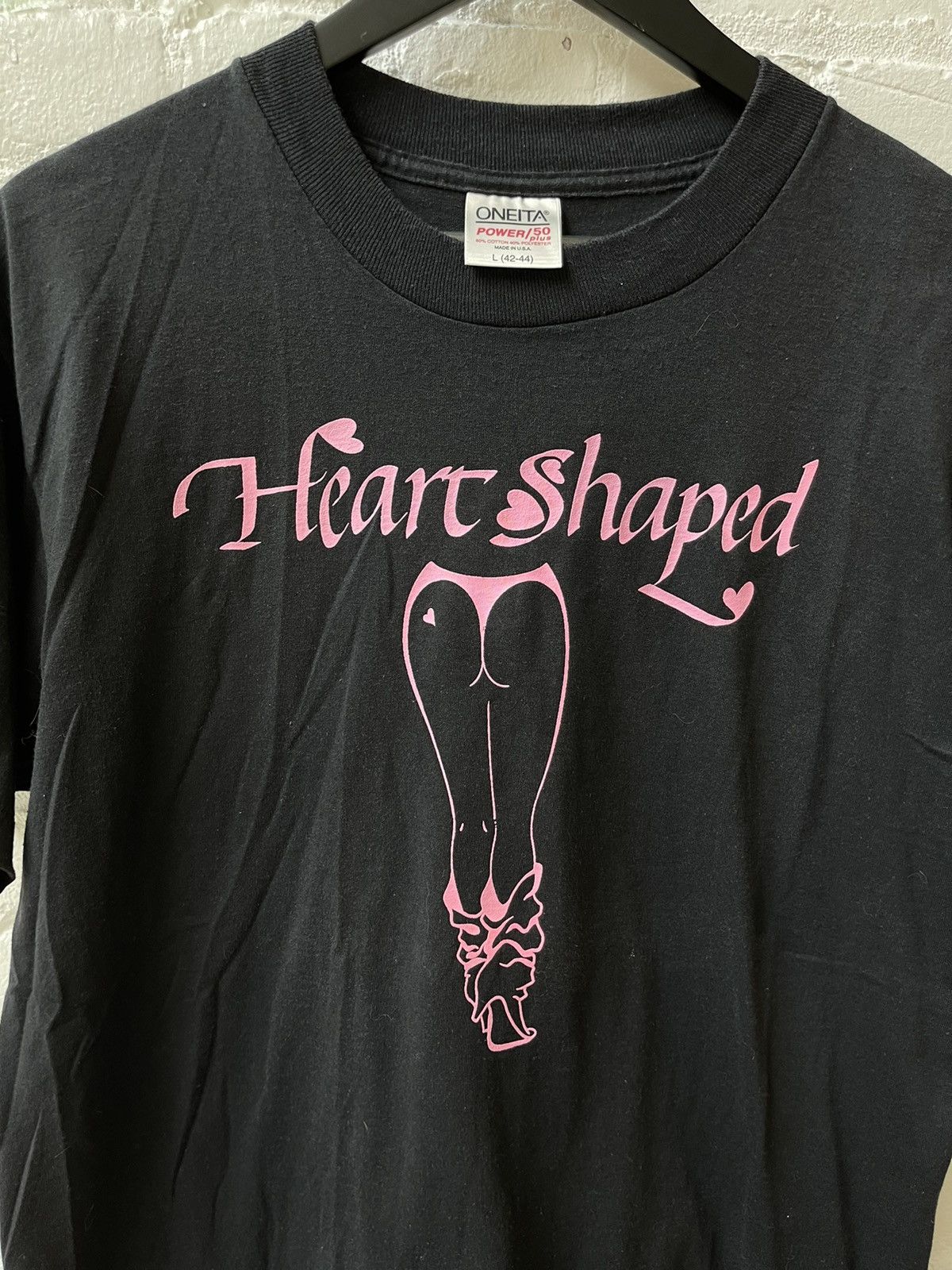 Vintage Vintage 90s HEART SHAPED ASS PANTIES SEX XXX SHIRT 4Gseller Size US L / EU 52-54 / 3 - 2 Thumbnail