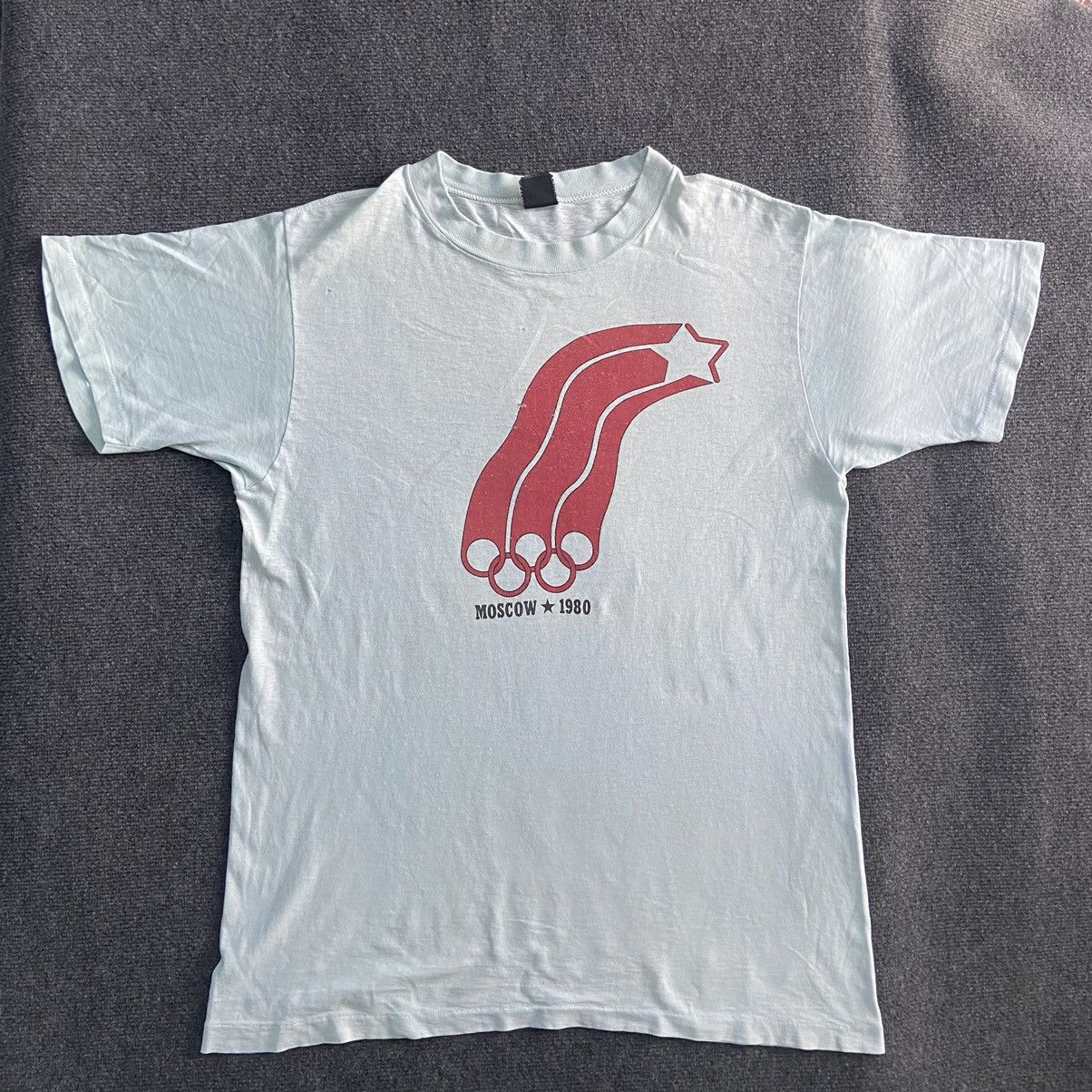 Store 80s Moscow Summer Olympics 1980 t-shirt Medium