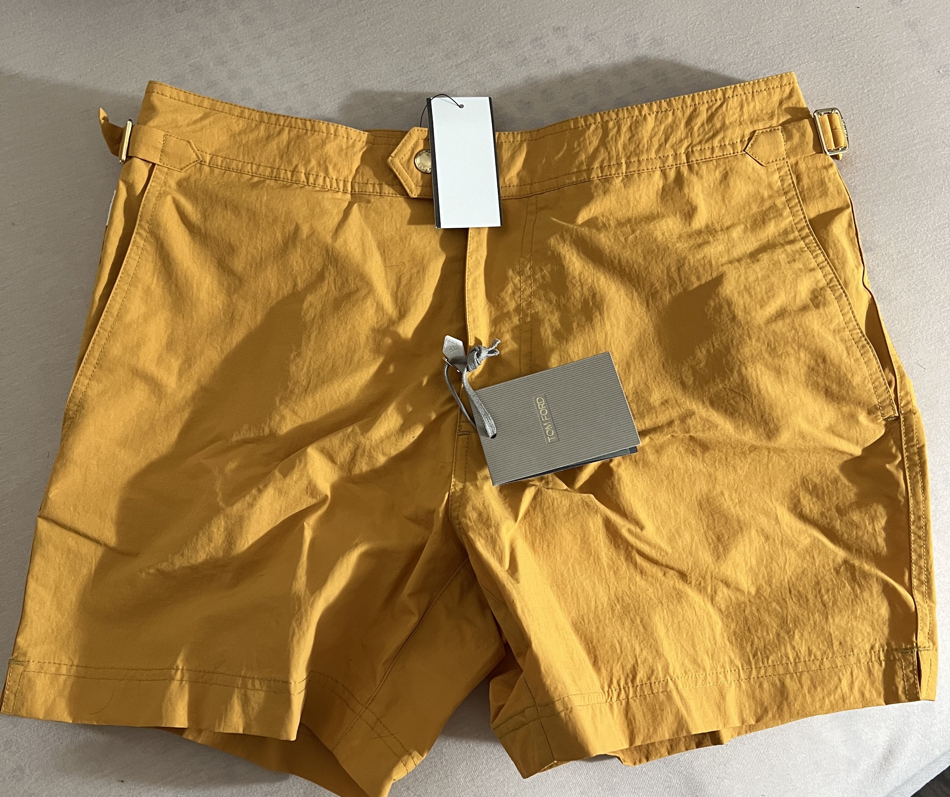 Tom Ford $520 NEW Tom Ford mid length swim shorts IT46 small Italy Size US 30 / EU 46 - 2 Thumbnail