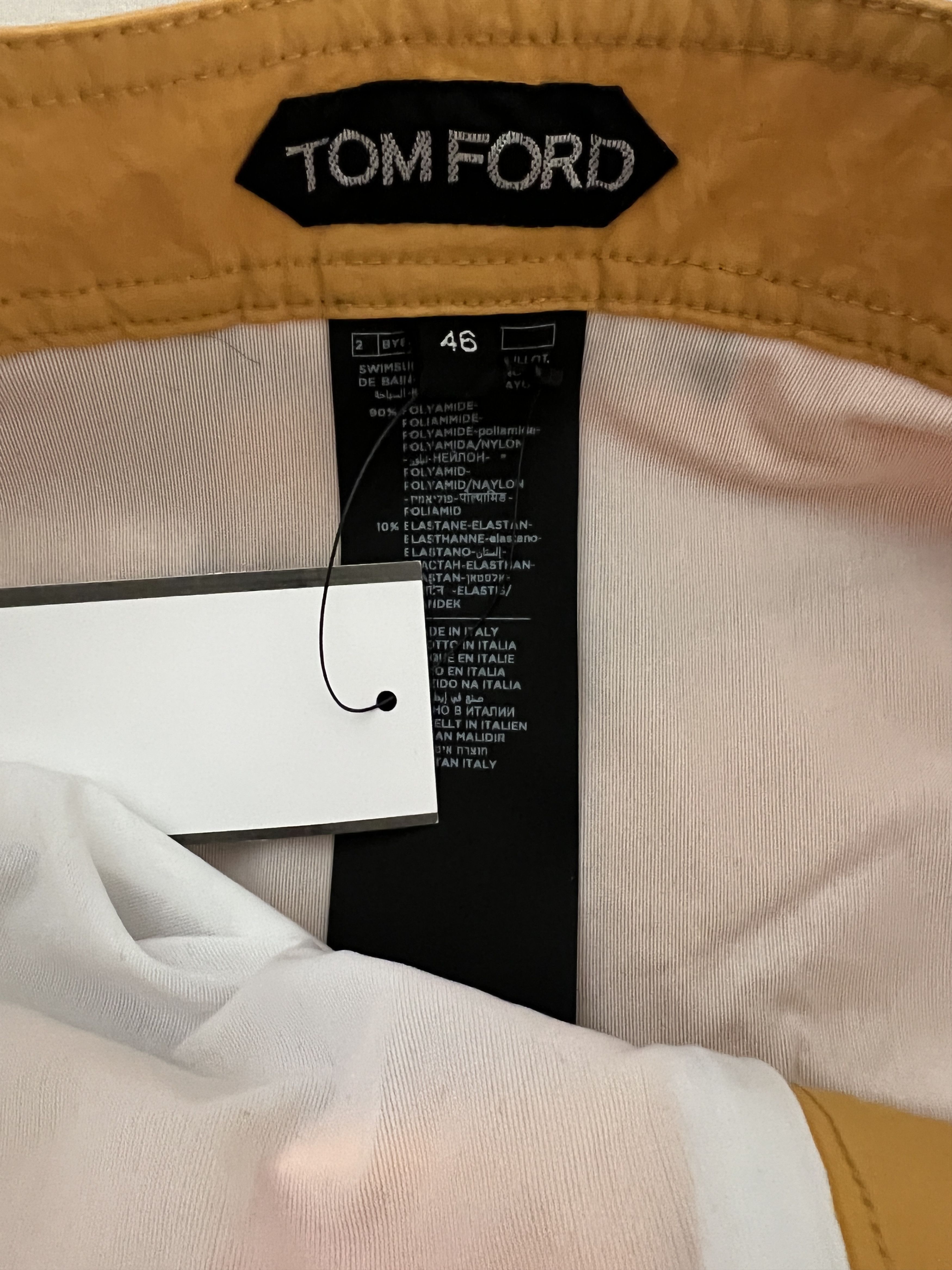 Tom Ford $520 NEW Tom Ford mid length swim shorts IT46 small Italy Size US 30 / EU 46 - 5 Thumbnail