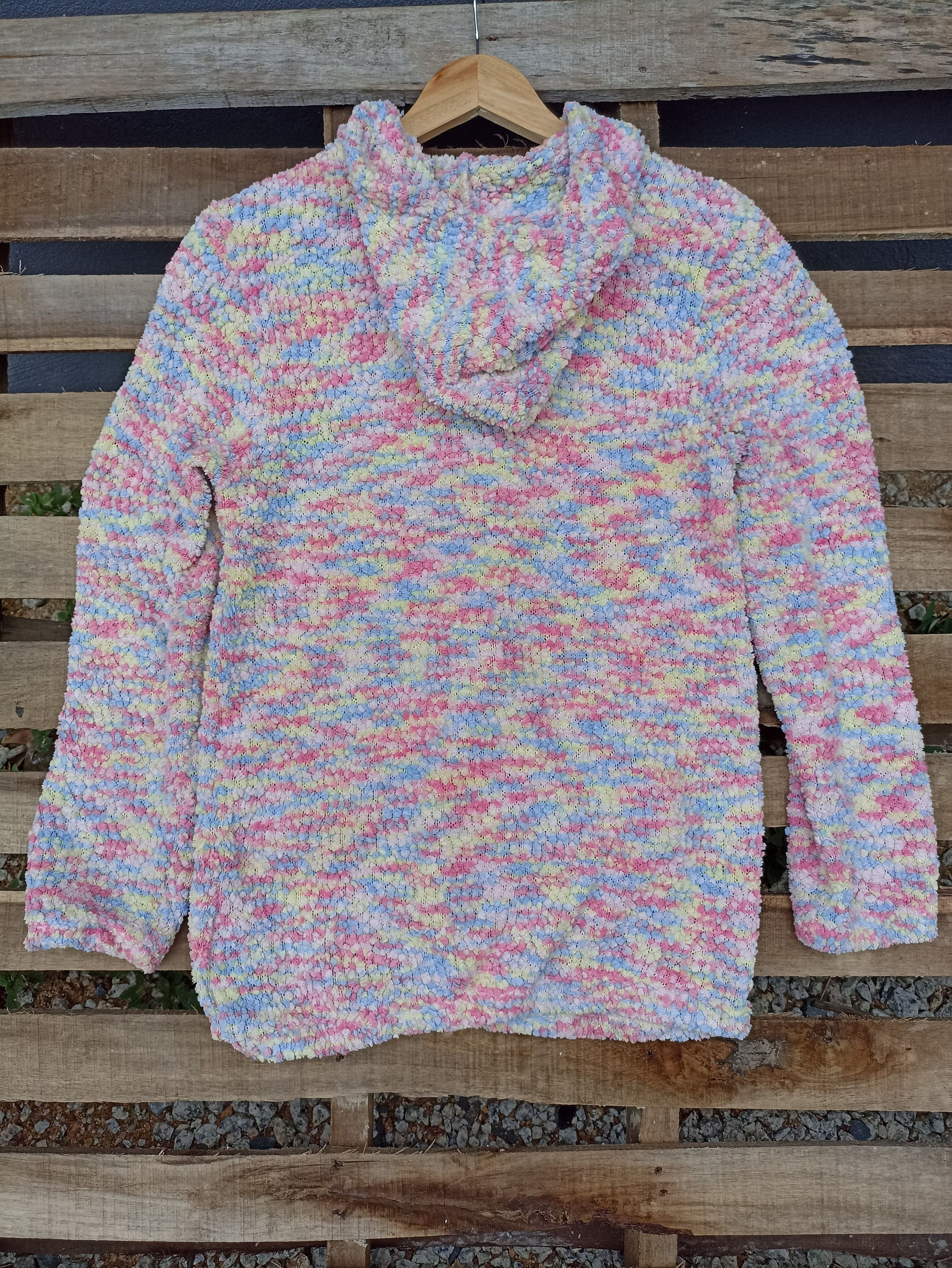 Fiorucci × Vintage Vintage Fiorucci Bulky Fleece Sweater Size US M / EU 48-50 / 2 - 4 Thumbnail