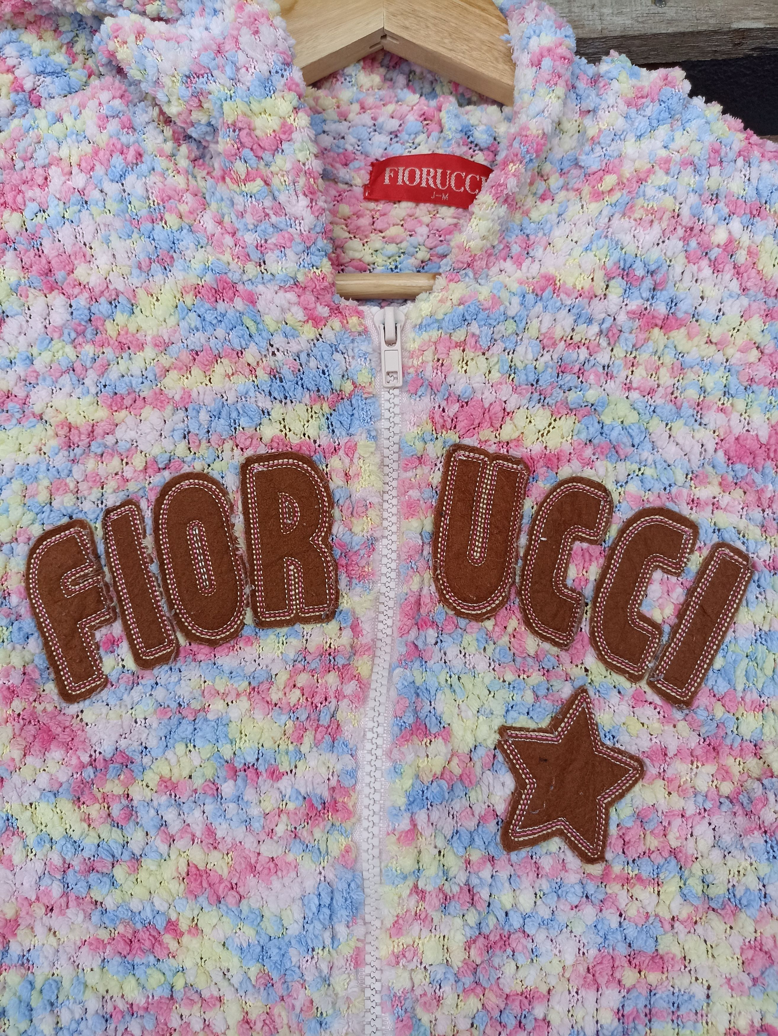 Fiorucci × Vintage Vintage Fiorucci Bulky Fleece Sweater Size US M / EU 48-50 / 2 - 3 Thumbnail
