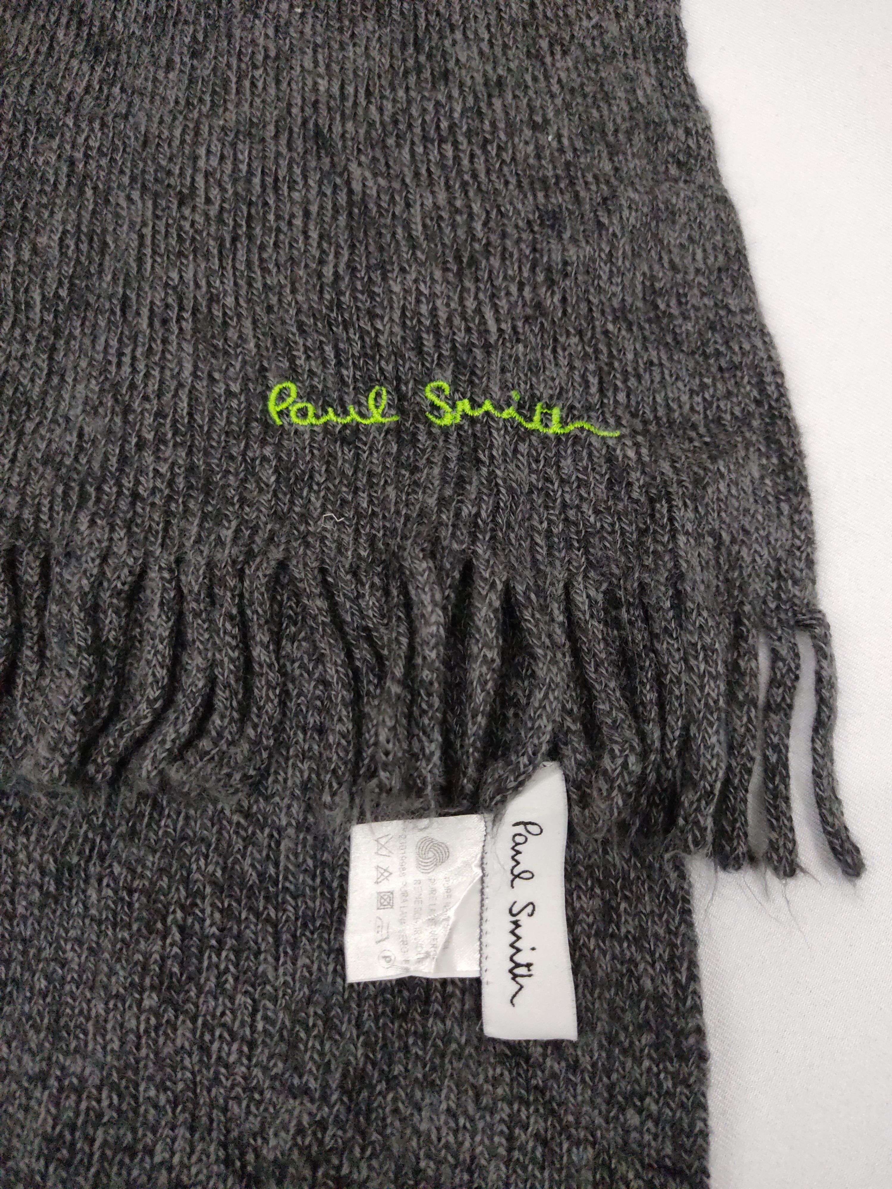 Paul Smith Paul Smith Muffler Scarf Japan Stretchable Wool Neck Wear Size ONE SIZE - 5 Thumbnail