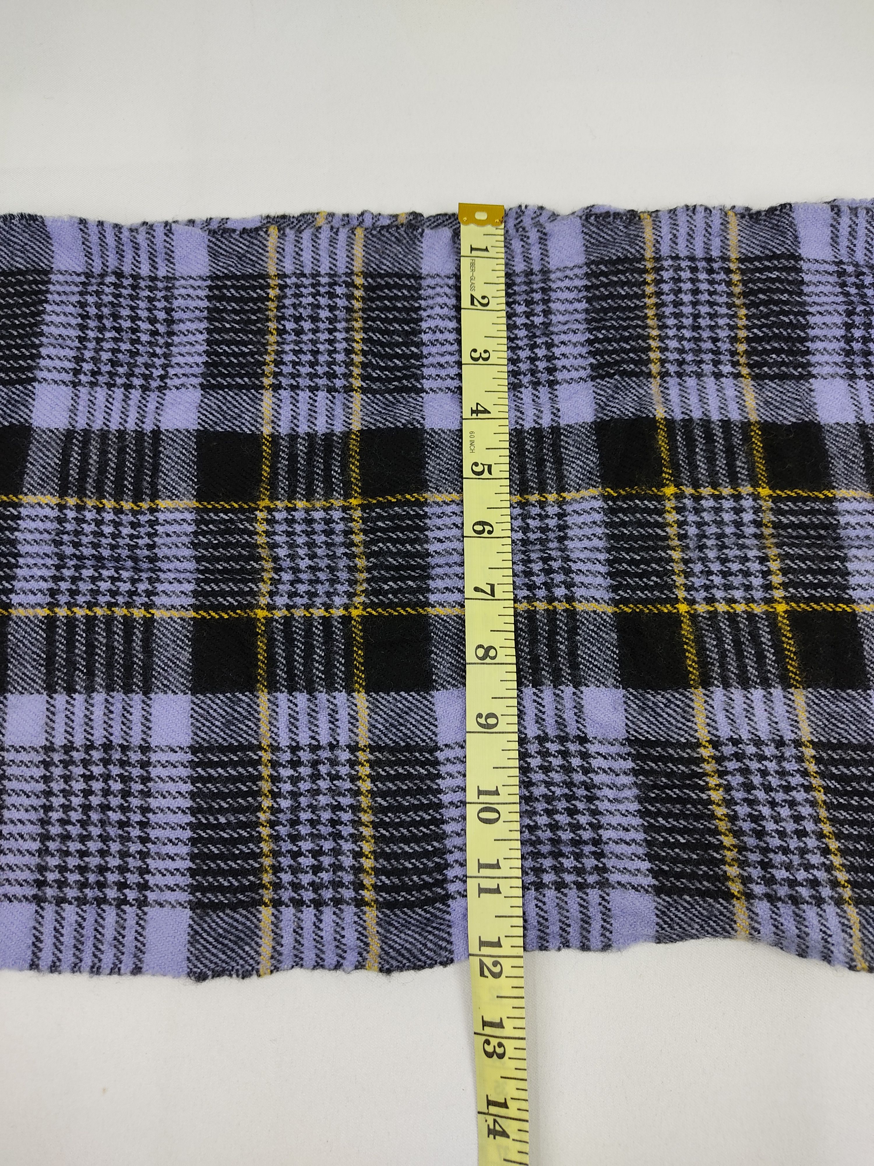 Designer Pierre Cardin Collection Plaid Check Striped Scarf Muffler Size ONE SIZE - 4 Thumbnail