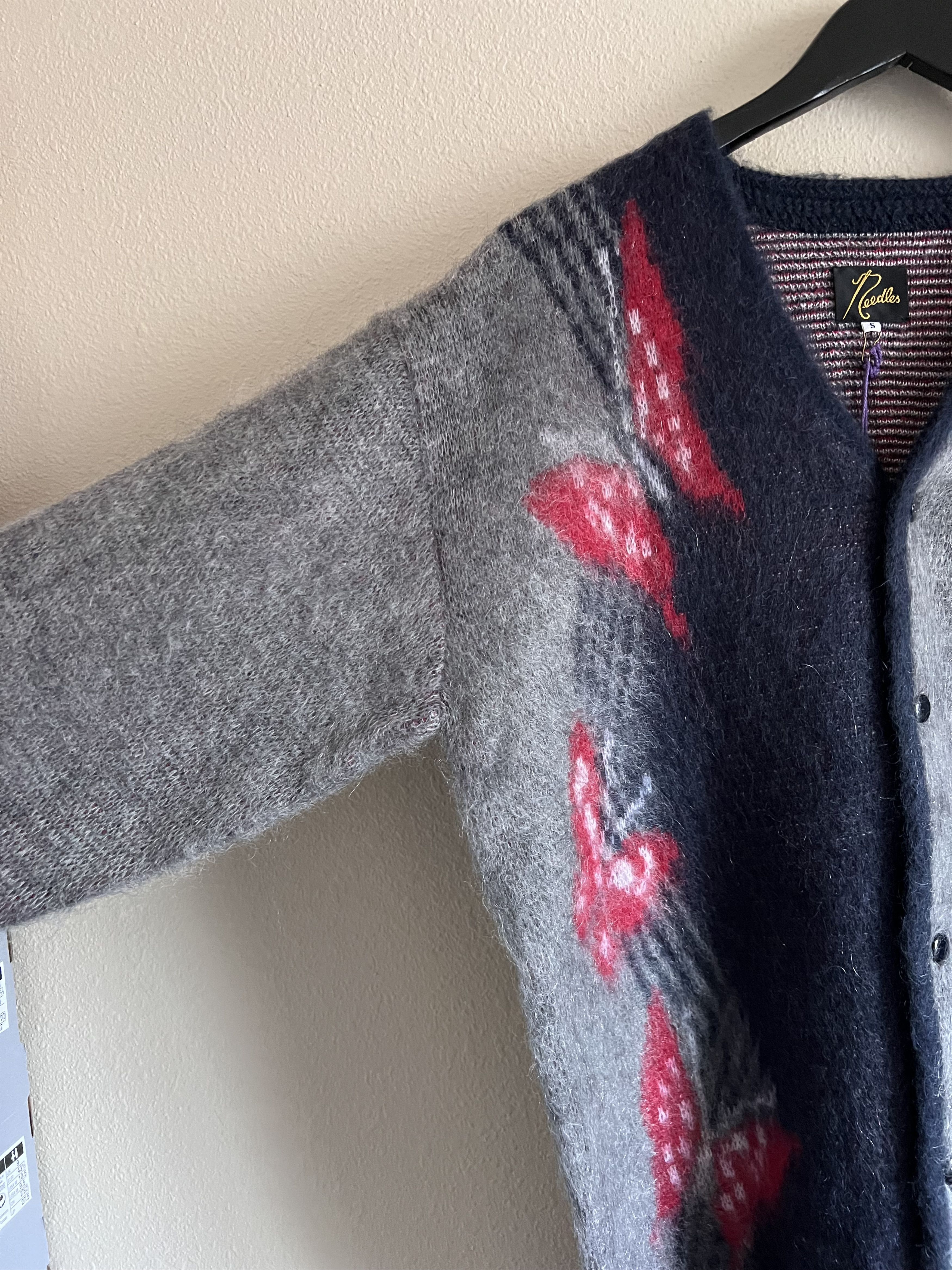 Needles Needles Mohair Cardigan Papillon Butterfly Size US XL / EU 56 / 4 - 3 Thumbnail