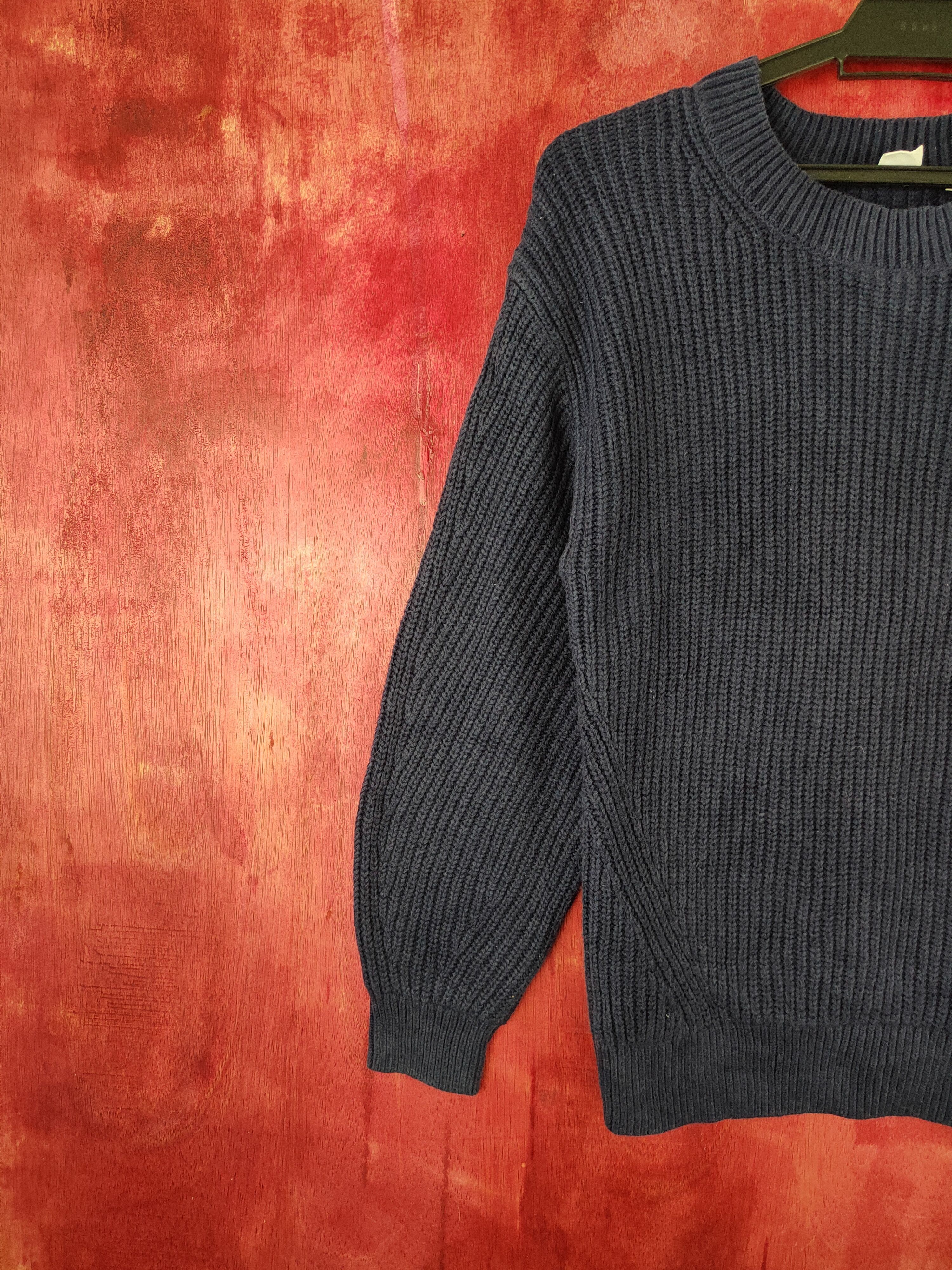 Gap × Japanese Brand GAP Dark Blue Knitwear Sweatshirt #5464 Size XXS / US 00 / IT 34 - 3 Thumbnail