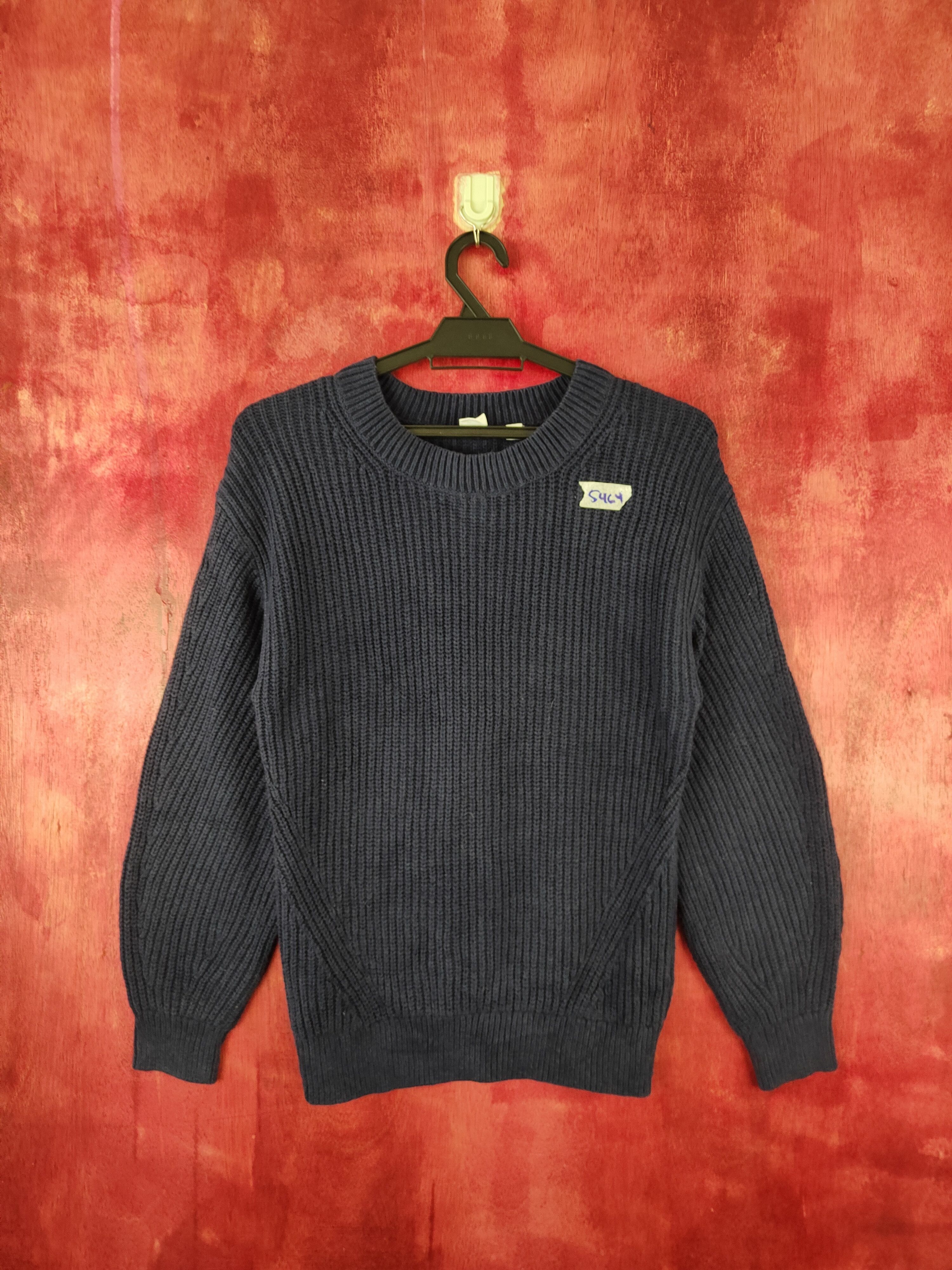 Gap × Japanese Brand GAP Dark Blue Knitwear Sweatshirt #5464 Size XXS / US 00 / IT 34 - 1 Thumbnail