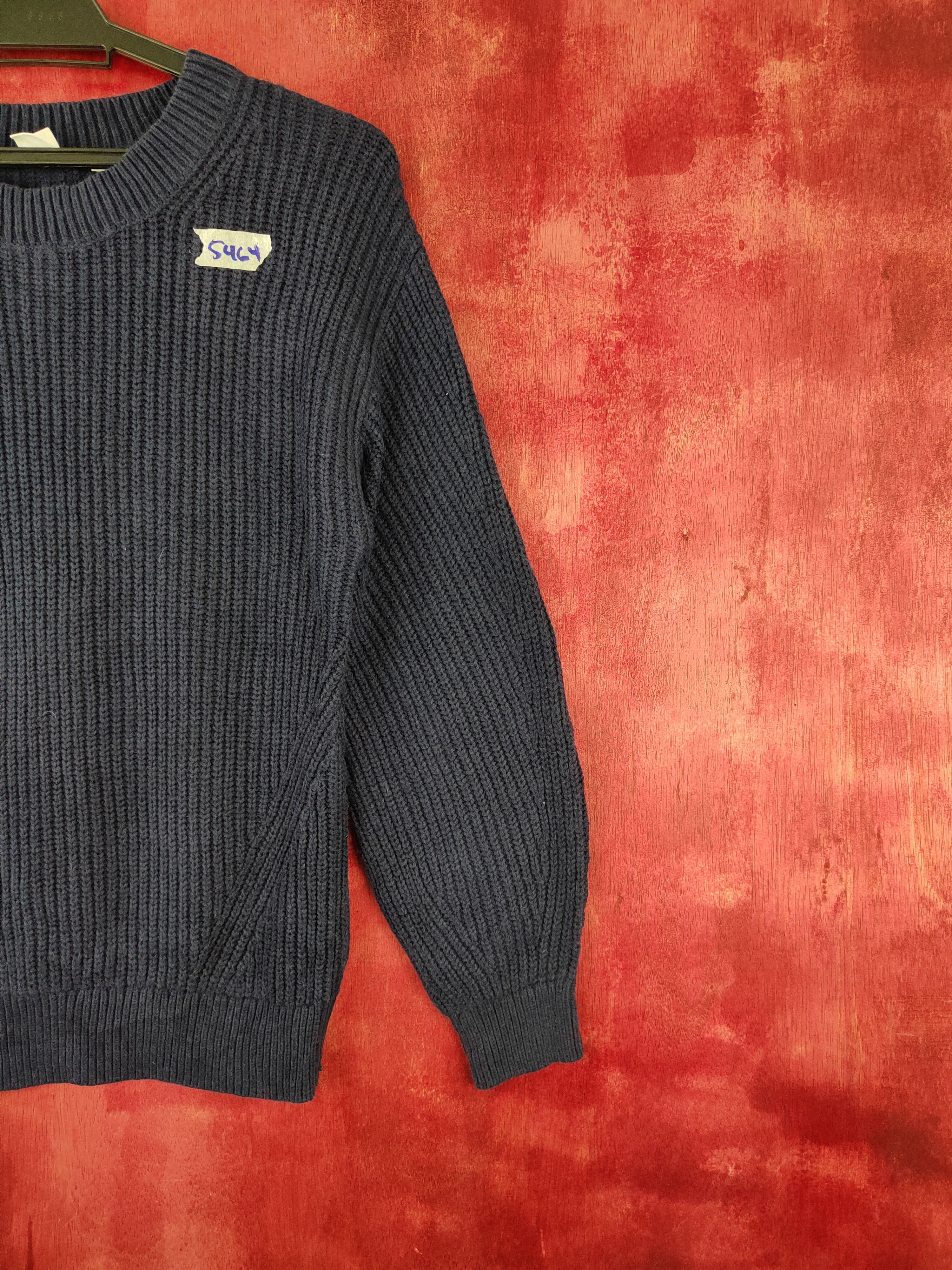 Gap × Japanese Brand GAP Dark Blue Knitwear Sweatshirt #5464 Size XXS / US 00 / IT 34 - 5 Thumbnail