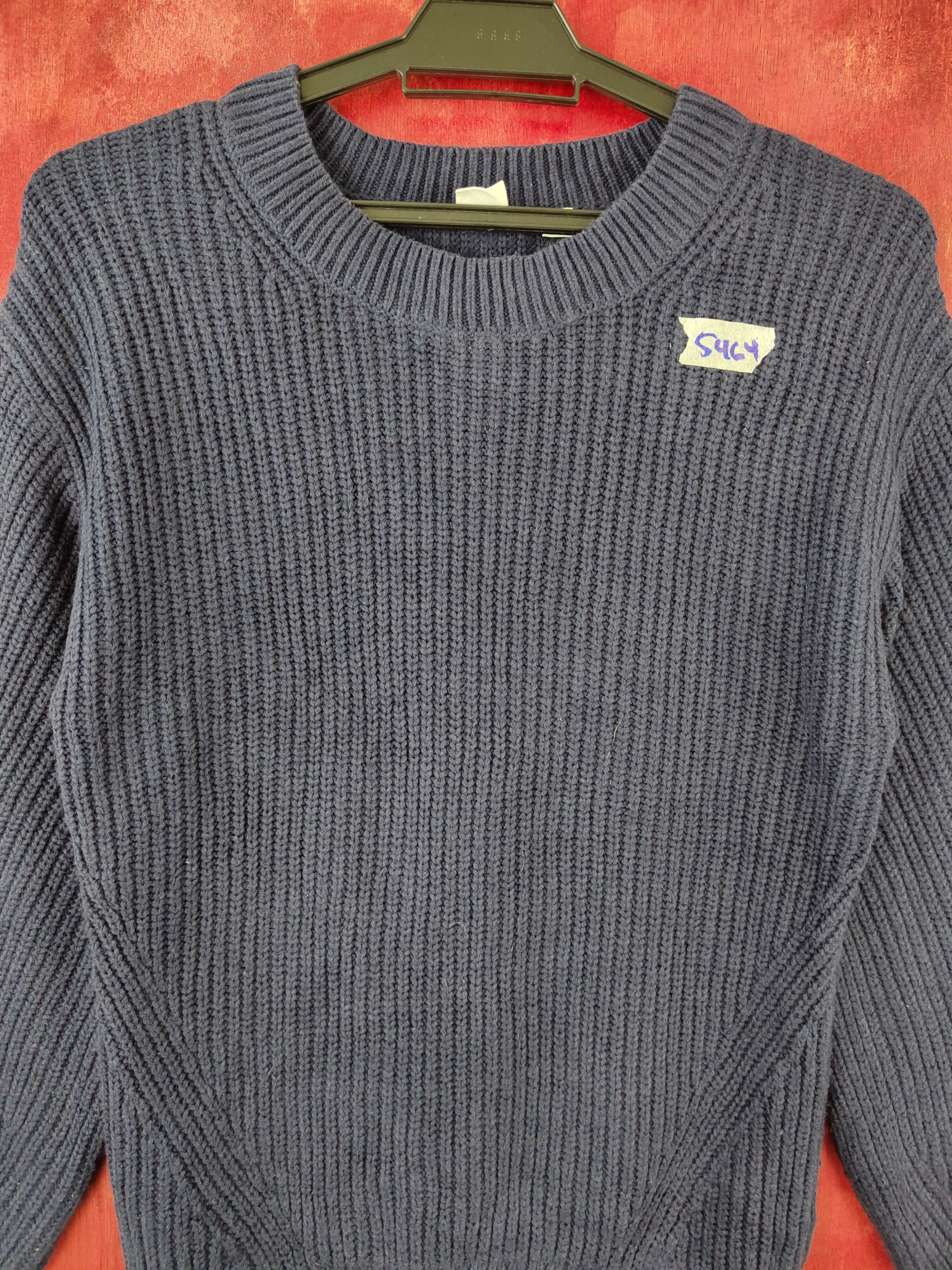 Gap × Japanese Brand GAP Dark Blue Knitwear Sweatshirt #5464 Size XXS / US 00 / IT 34 - 2 Thumbnail