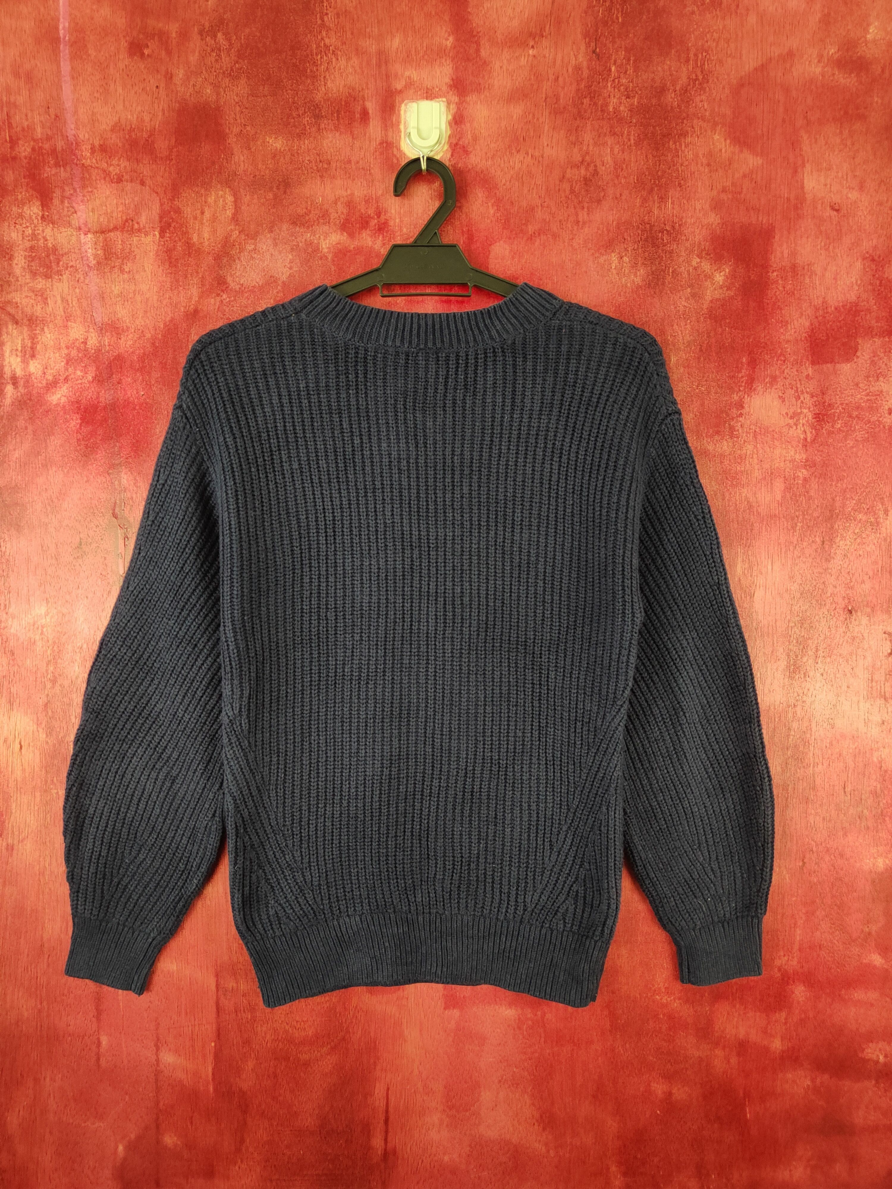 Gap × Japanese Brand GAP Dark Blue Knitwear Sweatshirt #5464 Size XXS / US 00 / IT 34 - 7 Thumbnail