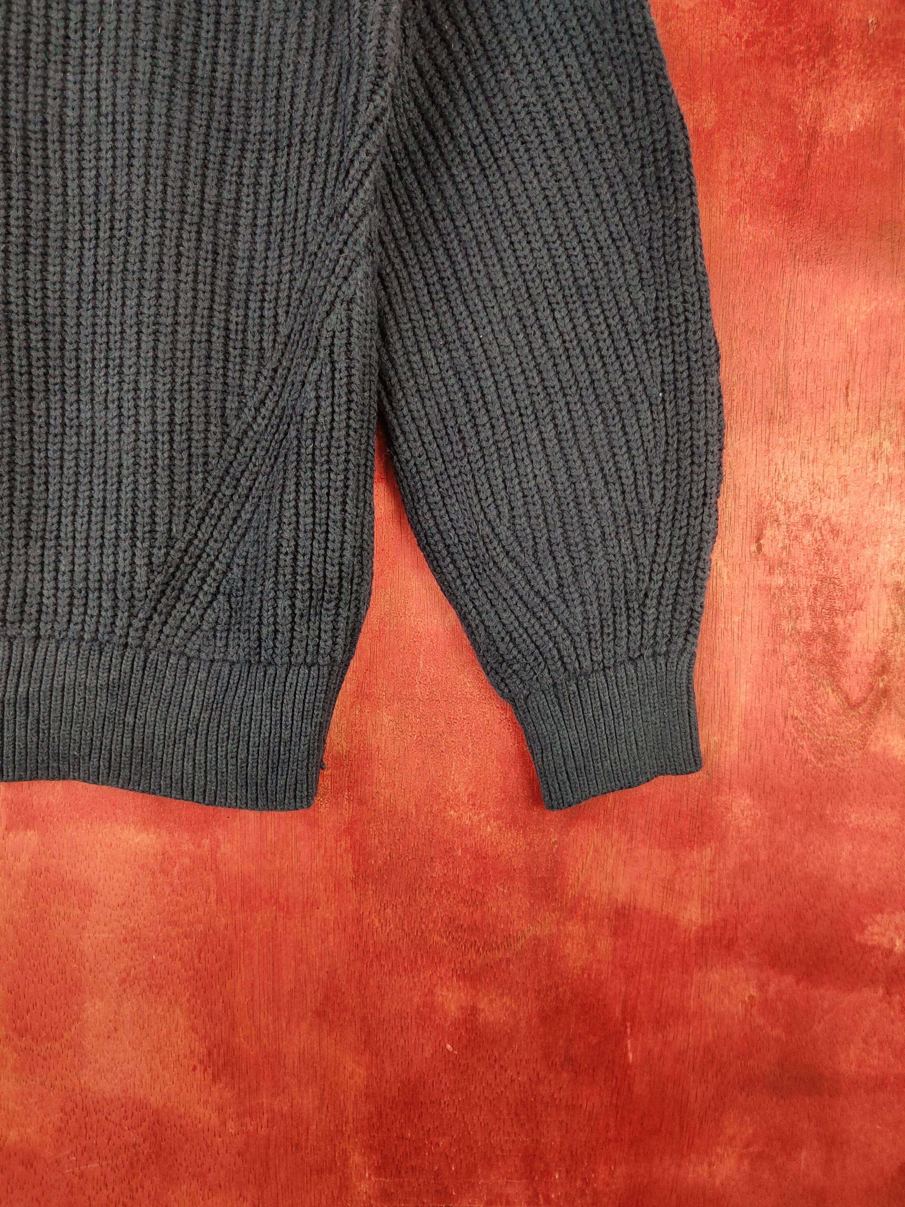 Gap × Japanese Brand GAP Dark Blue Knitwear Sweatshirt #5464 Size XXS / US 00 / IT 34 - 6 Thumbnail