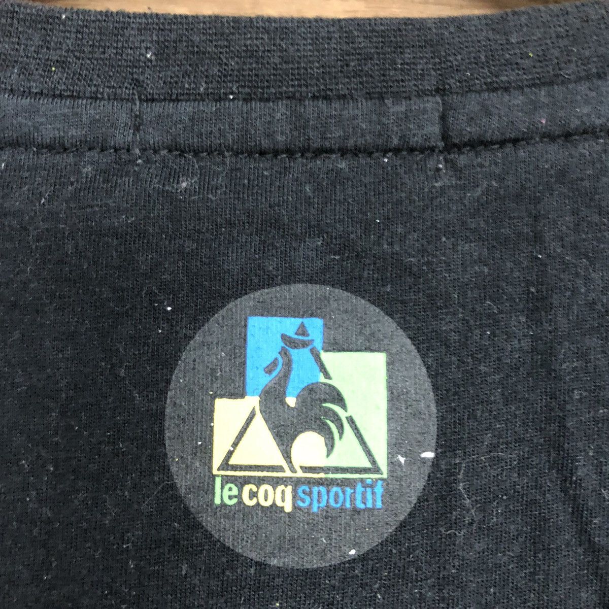 Le Coq Sportif D Leq coq Sportif Black Short Sleeve Shirt #c1187 Size US S / EU 44-46 / 1 - 11 Thumbnail