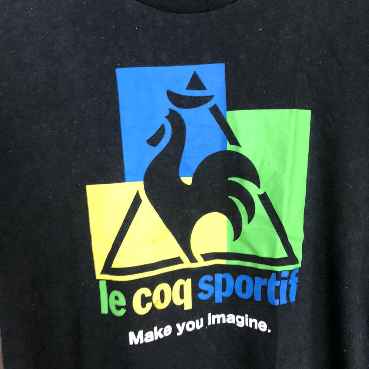 Le Coq Sportif D Leq coq Sportif Black Short Sleeve Shirt #c1187 Size US S / EU 44-46 / 1 - 8 Thumbnail