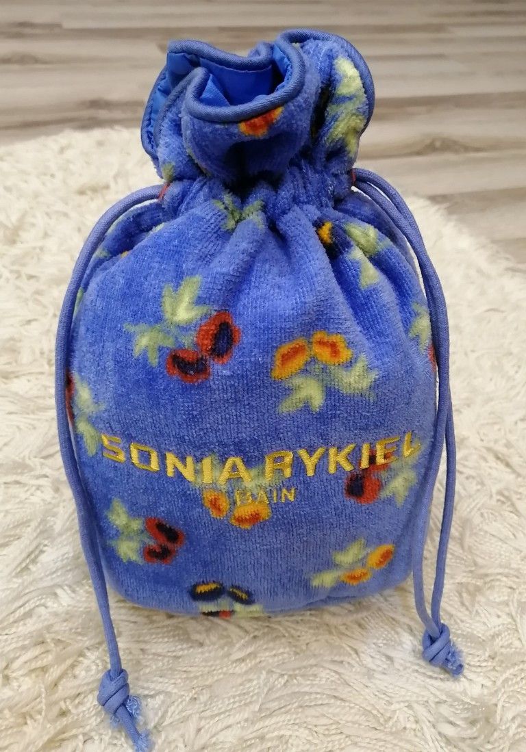 Sonia Rykiel 🔥Vtg SONIA RYKIEL BAIN Drawstring Mini Bucket Size ONE SIZE - 2 Thumbnail