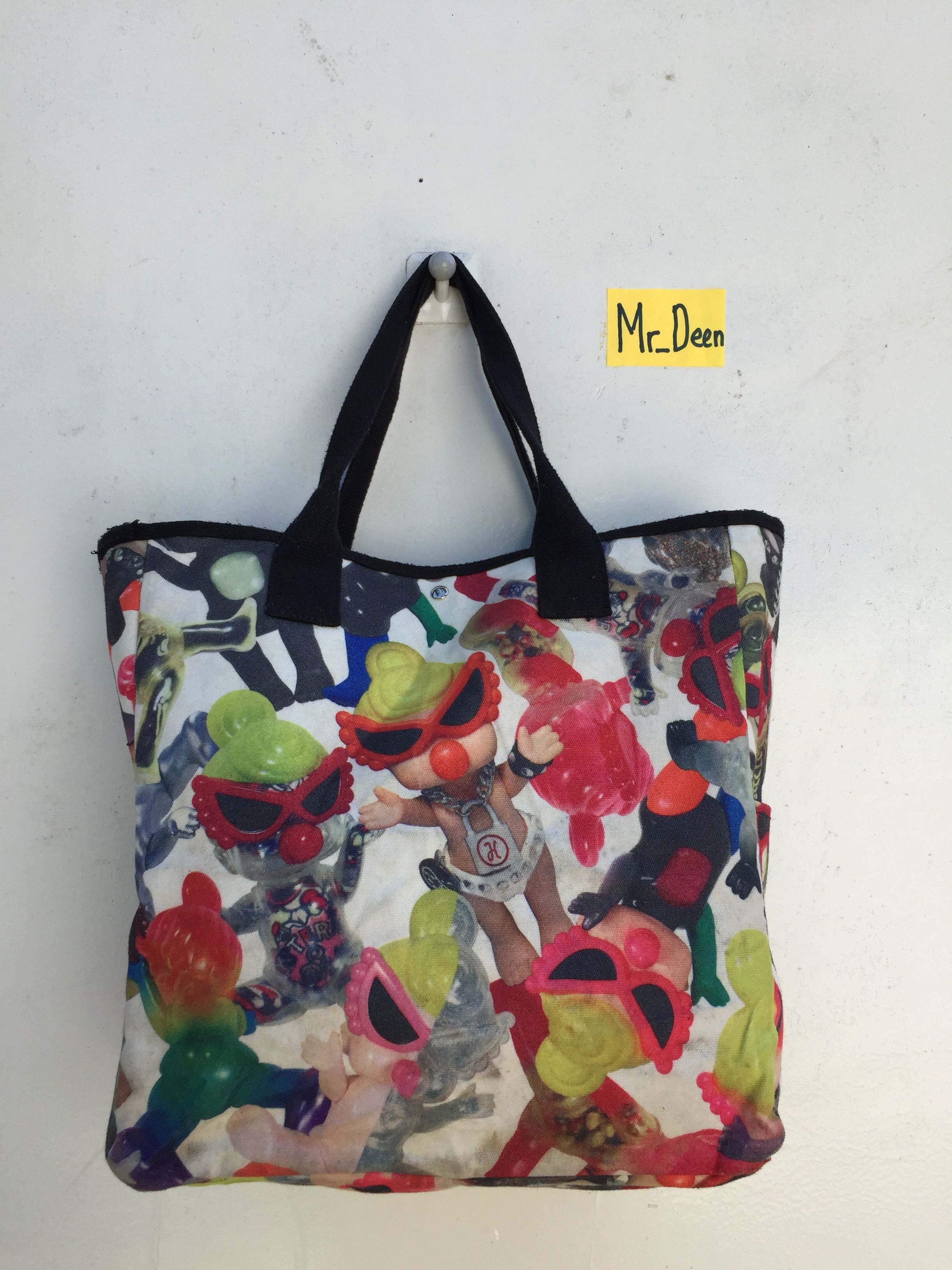 Hysteric Glamour Nice Design !!! Hysteric Mini Tote Bag, Men's