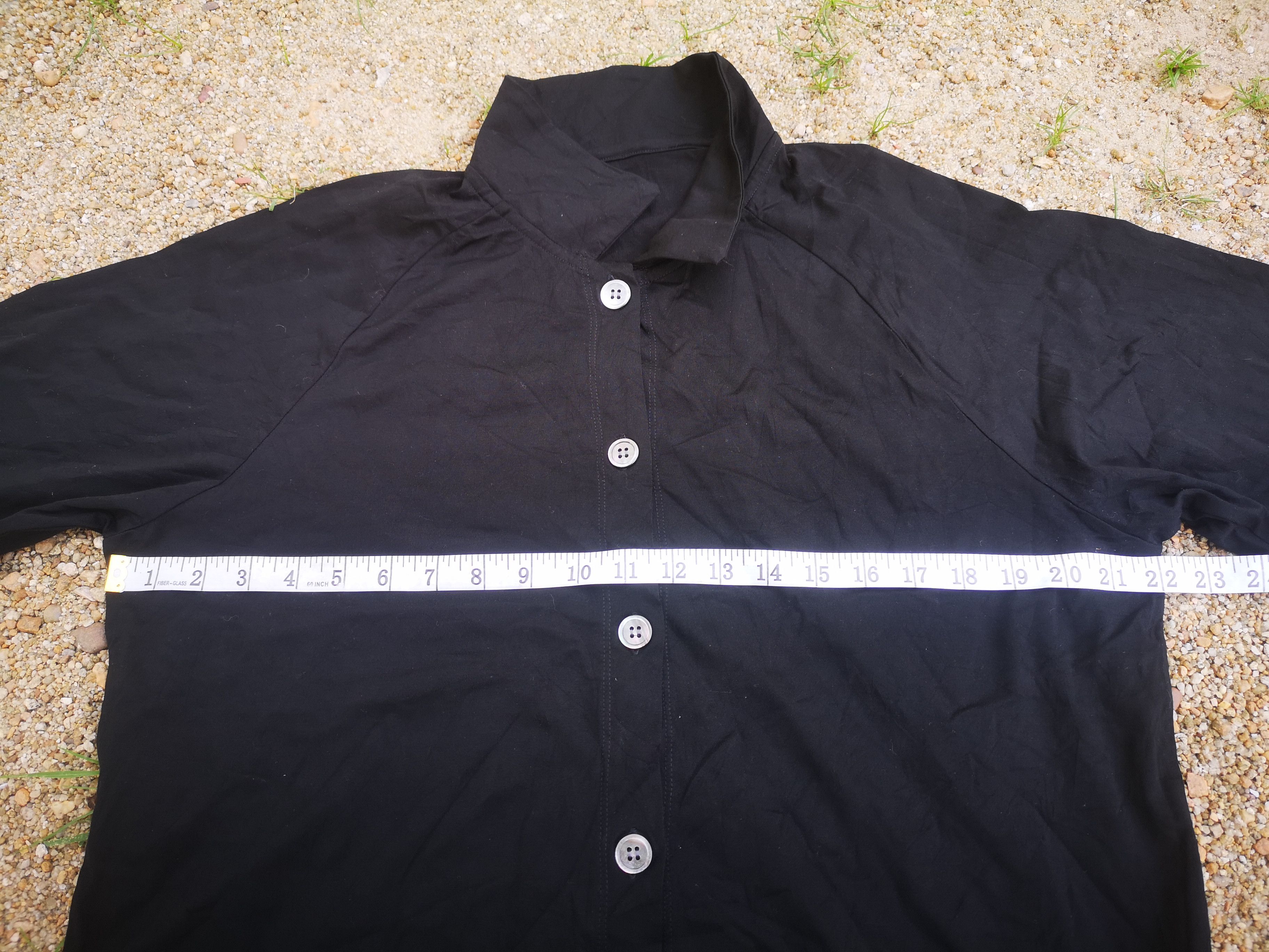 Vintage × Y's × Yohji Yamamoto Y's For living Button Shirt Size L / US 10 / IT 46 - 9 Thumbnail