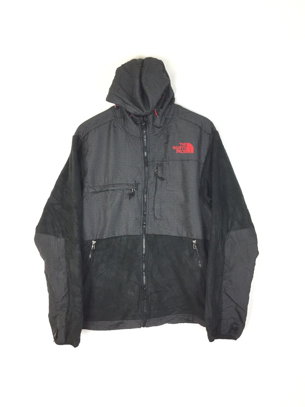 image of The North Face The Northface Fleece Sweater Hooded in Black, Men's (Size Large)