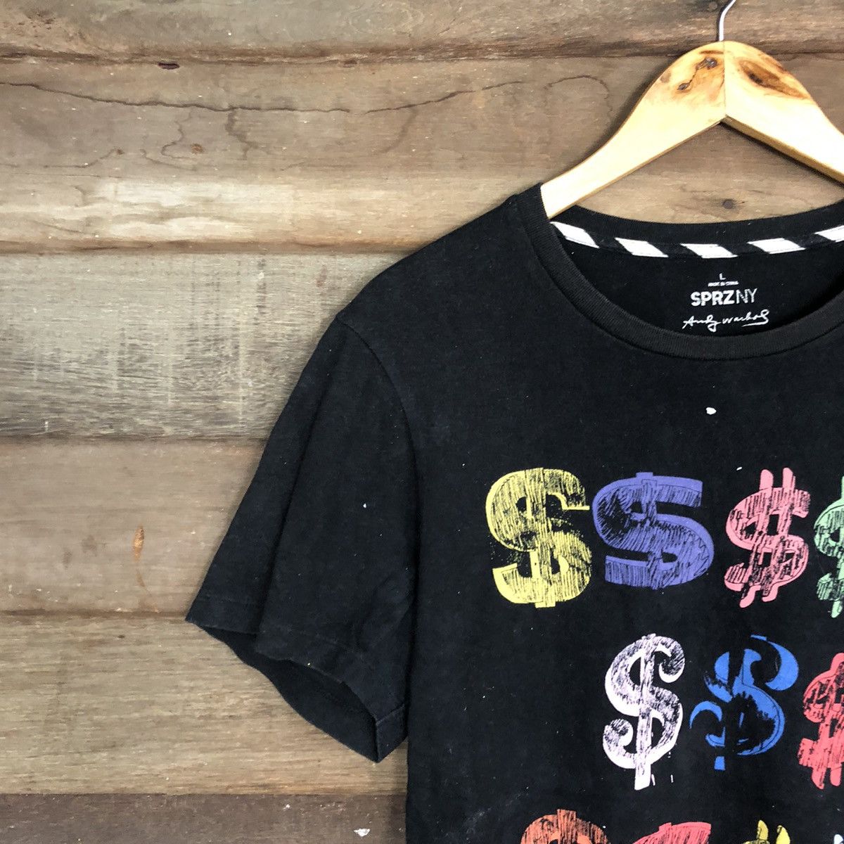 Andy Warhol × Uniqlo D Uniqlo X Andy Warhol black Short Sleeve Shirt #c1185 Size US M / EU 48-50 / 2 - 4 Thumbnail