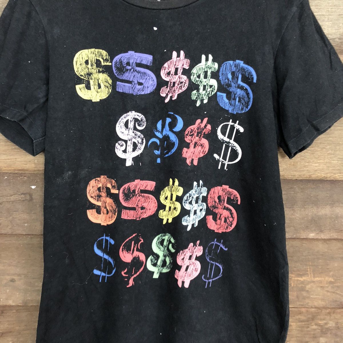 Andy Warhol × Uniqlo D Uniqlo X Andy Warhol black Short Sleeve Shirt #c1185 Size US M / EU 48-50 / 2 - 7 Thumbnail