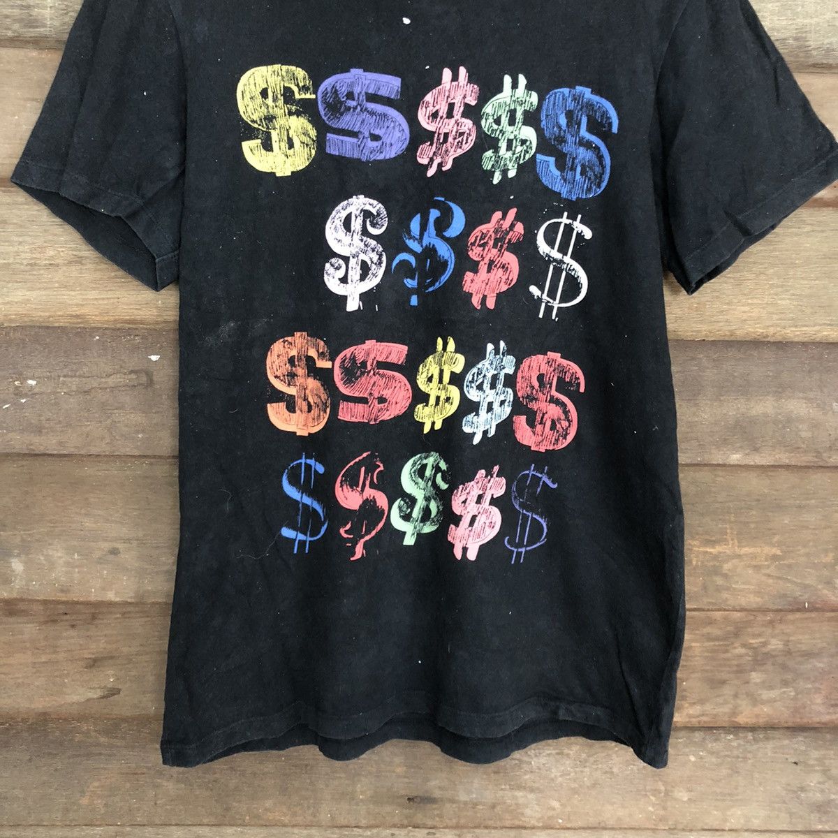 Andy Warhol × Uniqlo D Uniqlo X Andy Warhol black Short Sleeve Shirt #c1185 Size US M / EU 48-50 / 2 - 5 Thumbnail