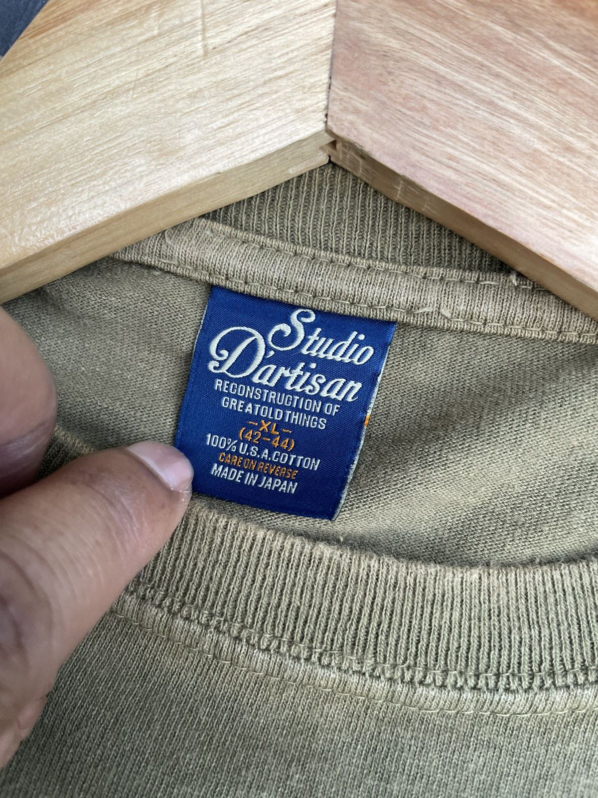 Studio D'Artisan Studio D Artistan Navy Tshirt Size US L / EU 52-54 / 3 - 9 Thumbnail
