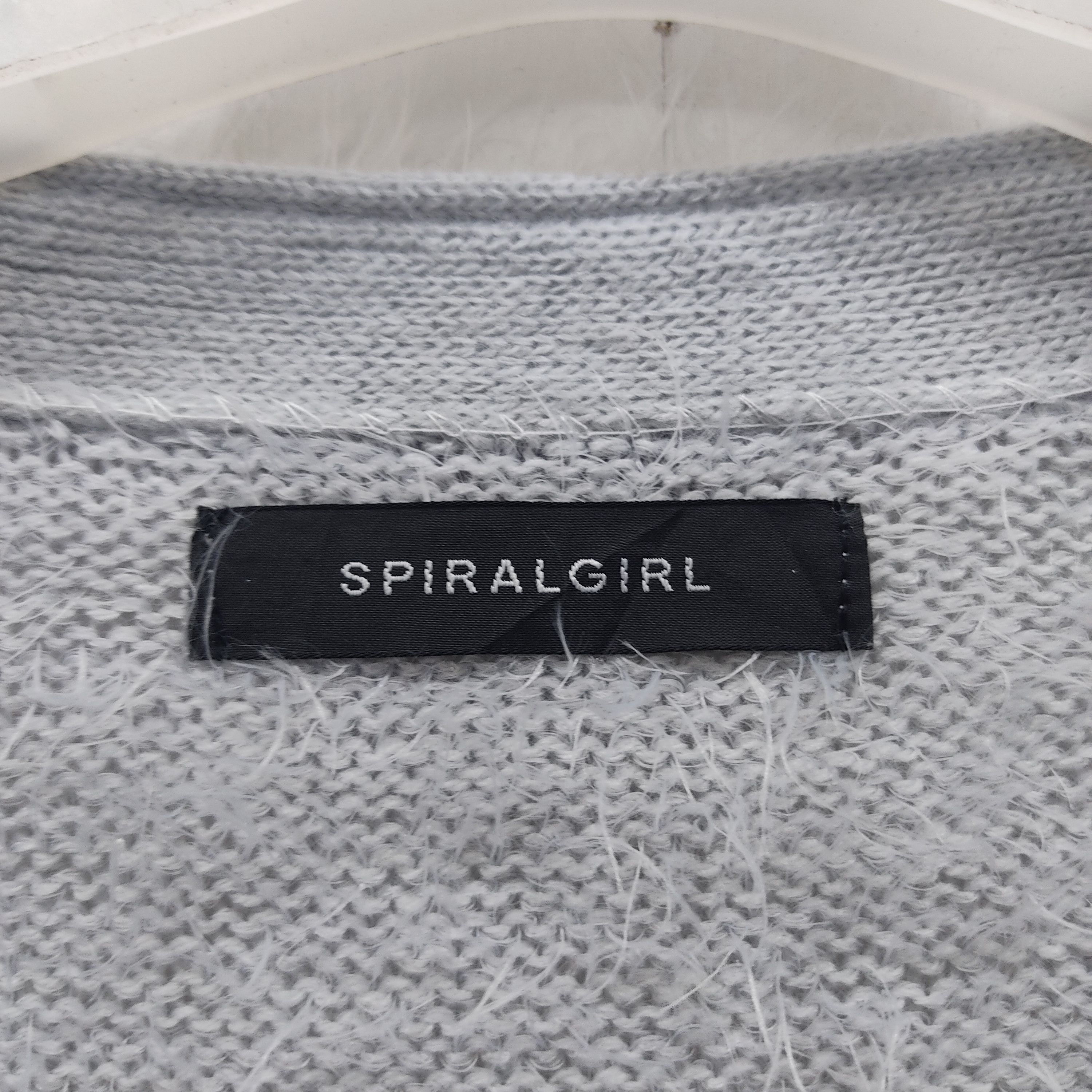 Homespun Knitwear × Japanese Brand Spiral Girl Mohair Cardigan Knitwear Size M / US 6-8 / IT 42-44 - 8 Thumbnail
