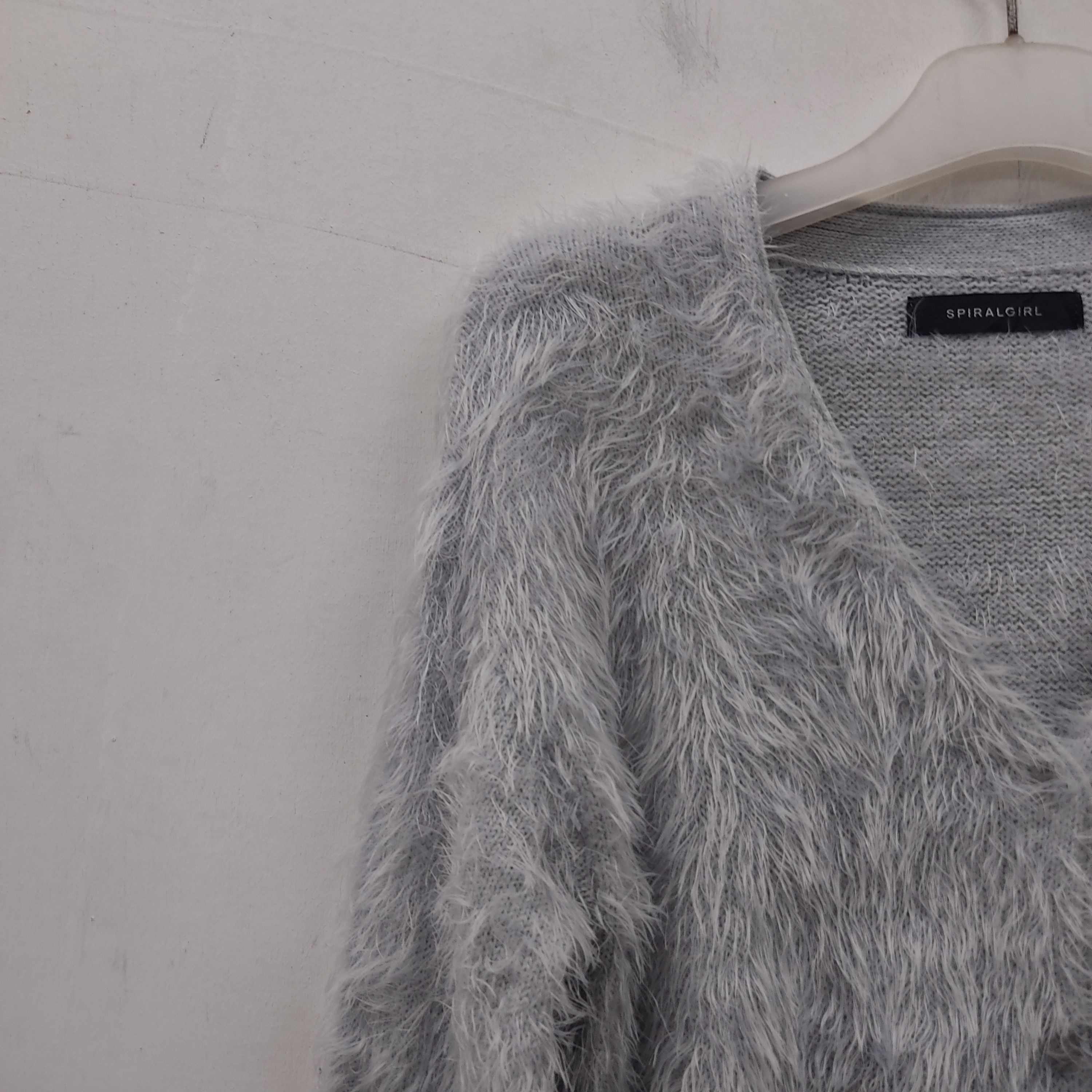 Homespun Knitwear × Japanese Brand Spiral Girl Mohair Cardigan Knitwear Size M / US 6-8 / IT 42-44 - 4 Thumbnail