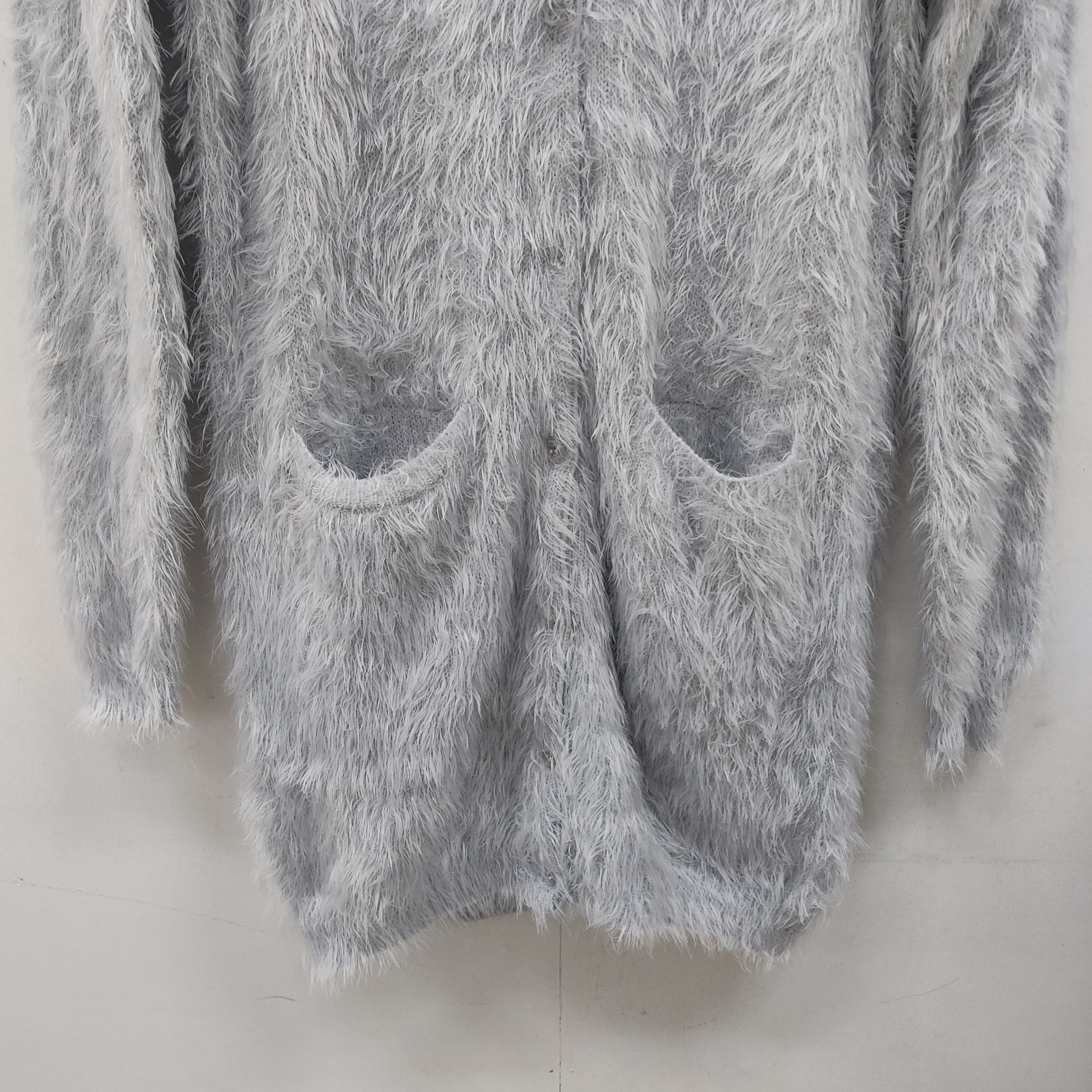 Homespun Knitwear × Japanese Brand Spiral Girl Mohair Cardigan Knitwear Size M / US 6-8 / IT 42-44 - 3 Thumbnail