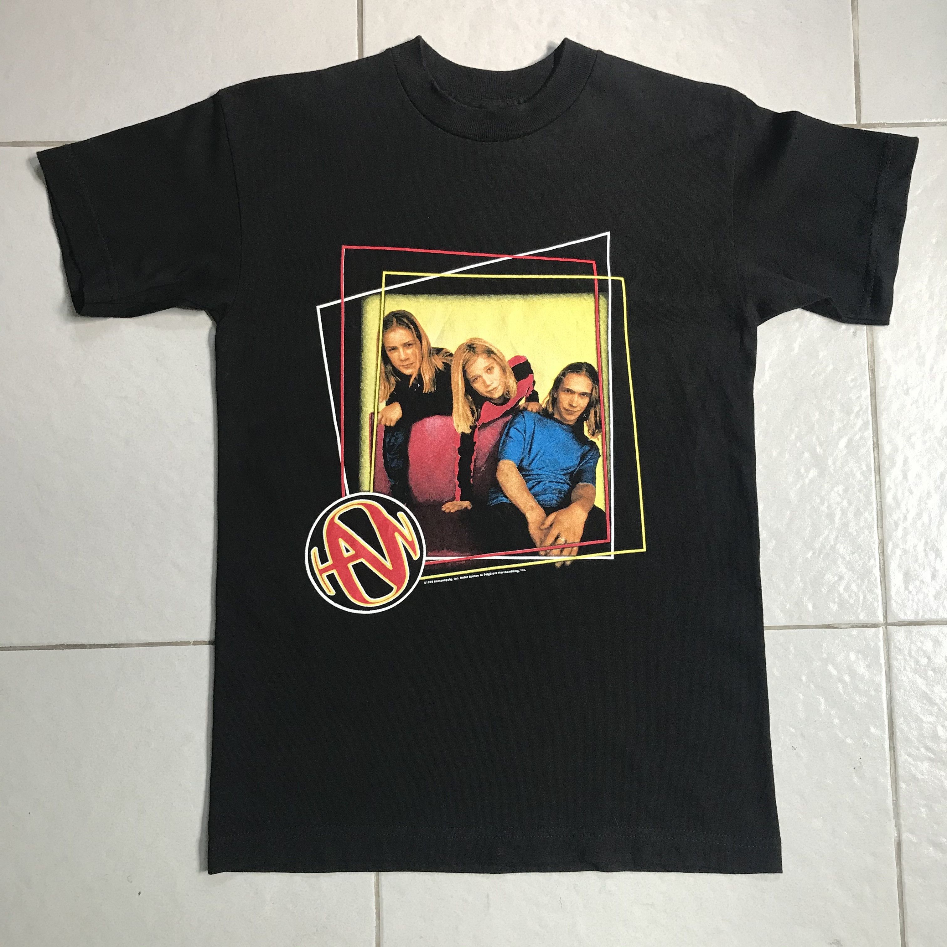 Vintage Hanson T Shirt - Hansonopoly - 1998 outlet Preowned - Good Condition - RARE!