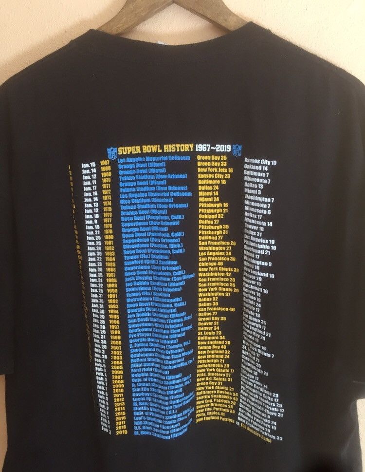 NFL × Vintage RARE SUPER BOWL TEE Size US XXL / EU 58 / 5 - 5 Thumbnail